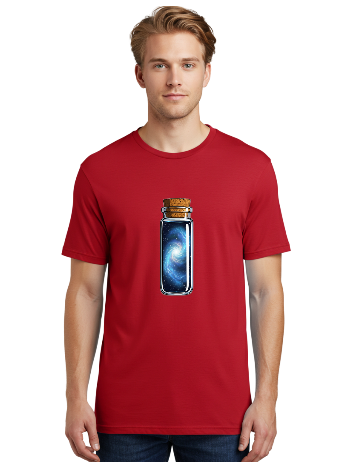 Galaxy-In-A-Bottle-48 Men'S Graphic Tee, 100% Cotton, Comfortable Casual Summer Wear, Machine Washable, Vintage Camera, Old Camera, Antique Camera, Black Camera, Classic Photography, Photography Equipment, Nostalgic Device, Film Camera, Baj005