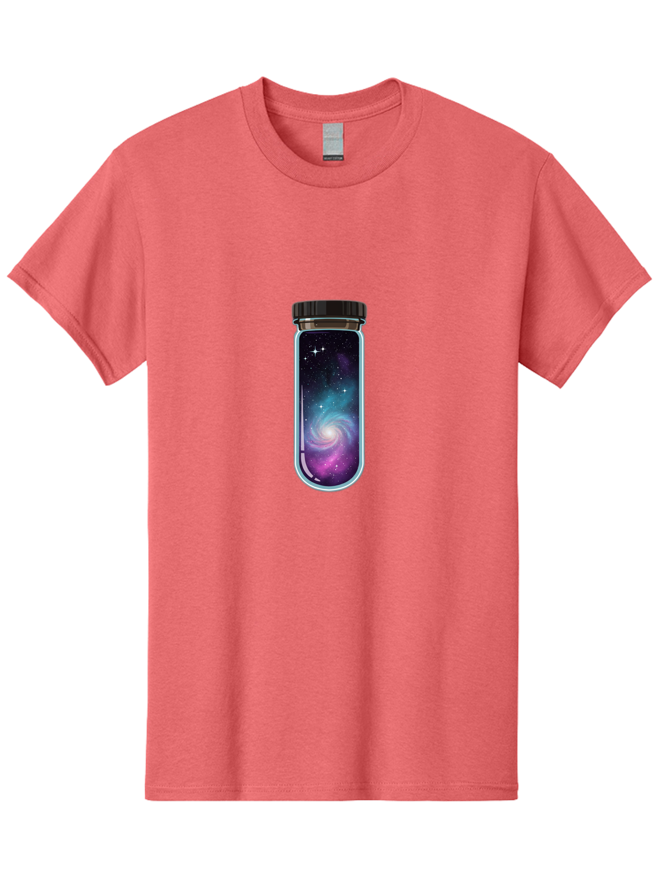 Galaxy-In-A-Bottle-5 Men'S Graphic Tee, 100% Cotton, Comfortable Casual Summer Wear, Machine Washable, Vintage Camera, Old Camera, Antique Camera, Black Camera, Classic Photography, Photography Equipment, Nostalgic Device, Film Camera, Baj007