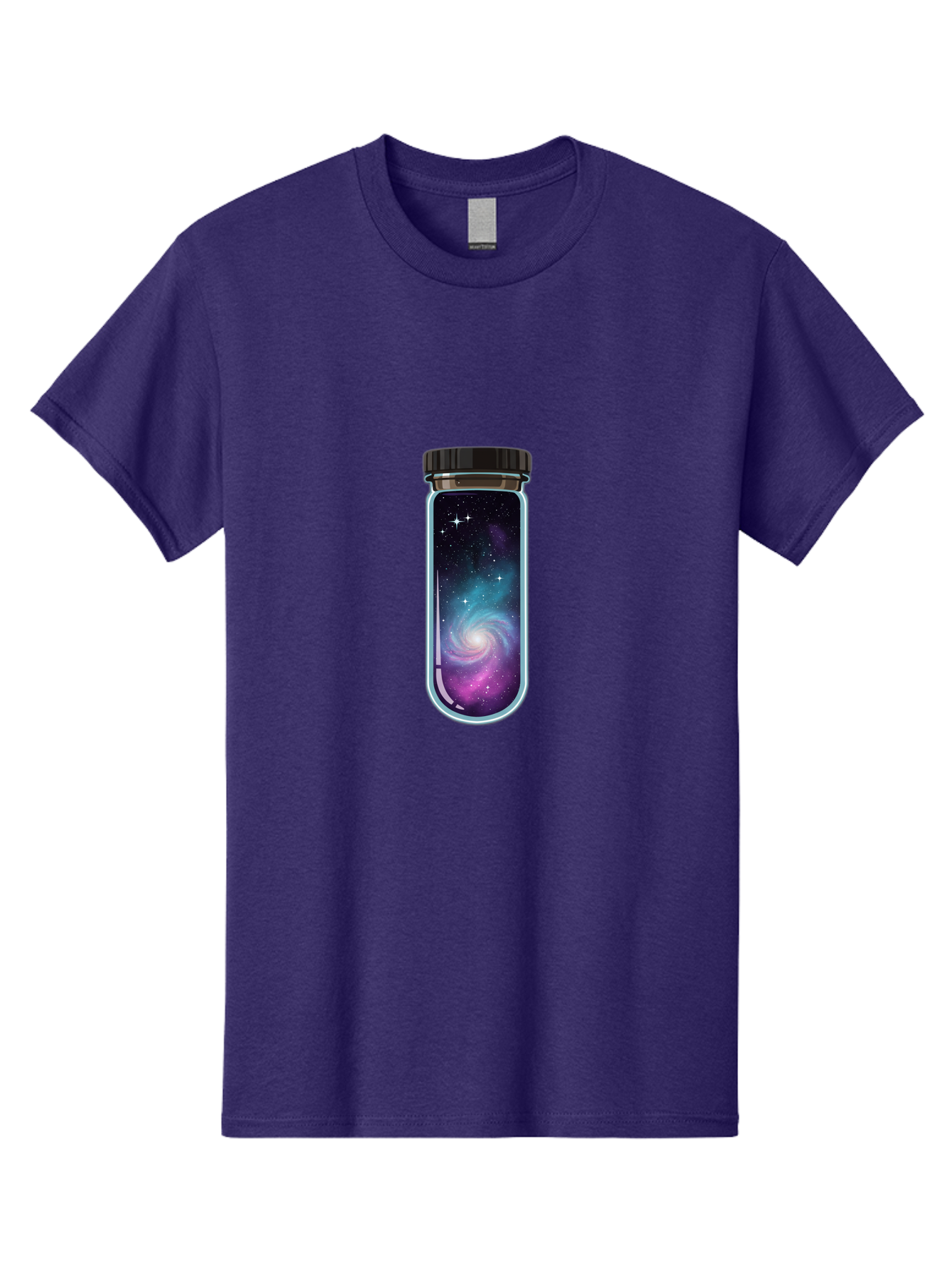 Galaxy-In-A-Bottle-5 Men'S Graphic Tee, 100% Cotton, Comfortable Casual Summer Wear, Machine Washable, Vintage Camera, Old Camera, Antique Camera, Black Camera, Classic Photography, Photography Equipment, Nostalgic Device, Film Camera, Baj007