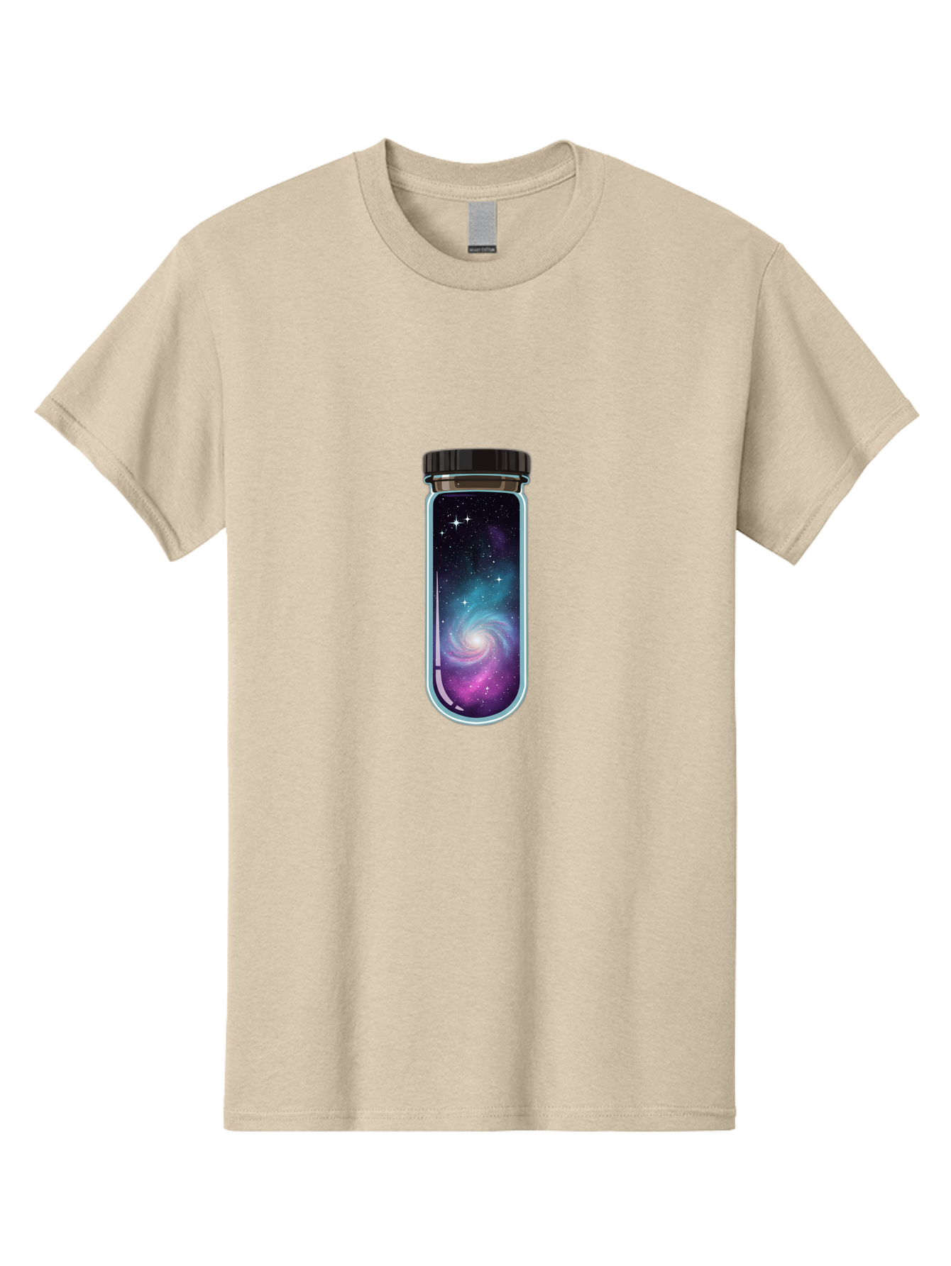 Galaxy-In-A-Bottle-5 Men'S Graphic Tee, 100% Cotton, Comfortable Casual Summer Wear, Machine Washable, Vintage Camera, Old Camera, Antique Camera, Black Camera, Classic Photography, Photography Equipment, Nostalgic Device, Film Camera, Baj007