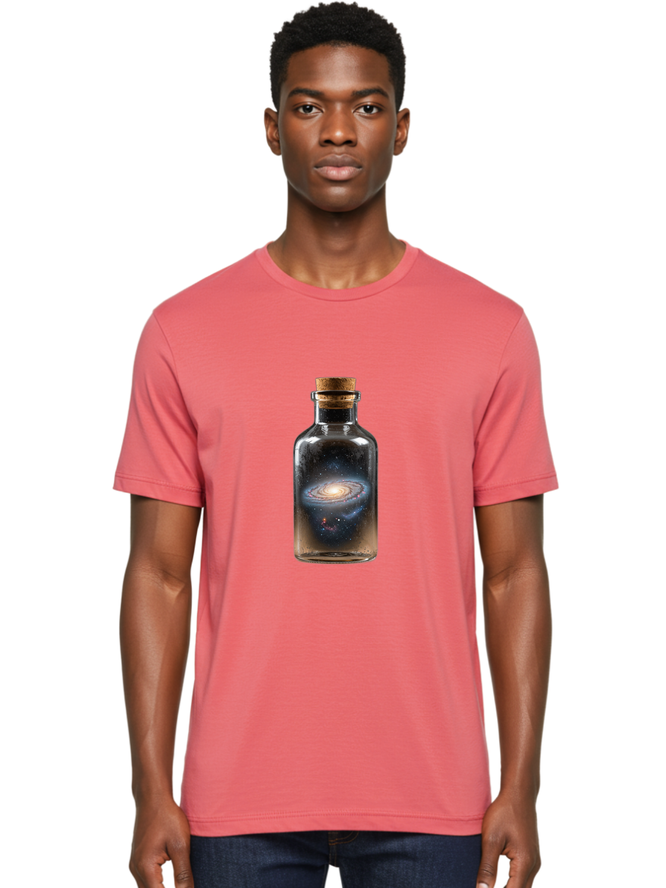 Galaxy-In-A-Bottle-50 Men'S Graphic Tee, 100% Cotton, Comfortable Casual Summer Wear, Machine Washable, Vintage Camera, Old Camera, Antique Camera, Black Camera, Classic Photography, Photography Equipment, Nostalgic Device, Film Camera, Baj008
