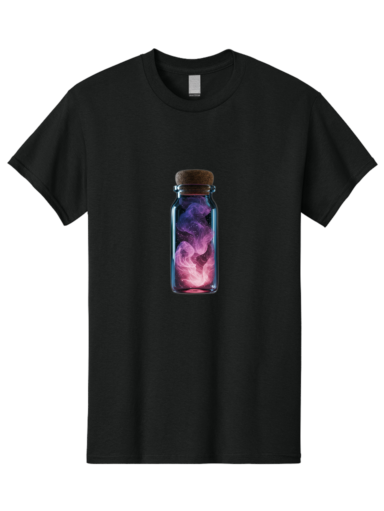 Galaxy-In-A-Bottle-6 Men'S Graphic Tee, 100% Cotton, Comfortable Casual Summer Wear, Machine Washable, Vintage Camera, Old Camera, Antique Camera, Black Camera, Classic Photography, Photography Equipment, Nostalgic Device, Film Camera, Baj009