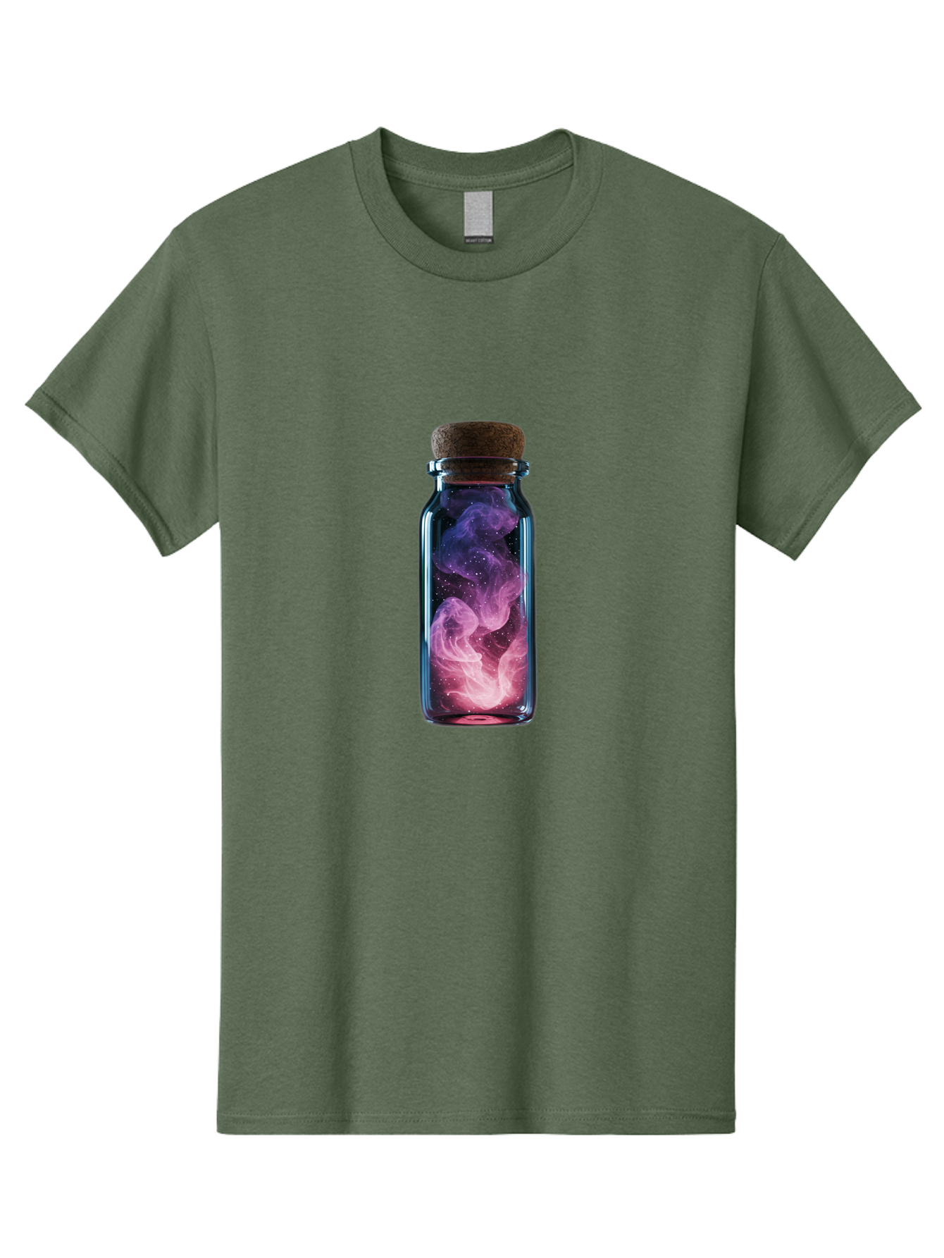 Galaxy-In-A-Bottle-6 Men'S Graphic Tee, 100% Cotton, Comfortable Casual Summer Wear, Machine Washable, Vintage Camera, Old Camera, Antique Camera, Black Camera, Classic Photography, Photography Equipment, Nostalgic Device, Film Camera, Baj009