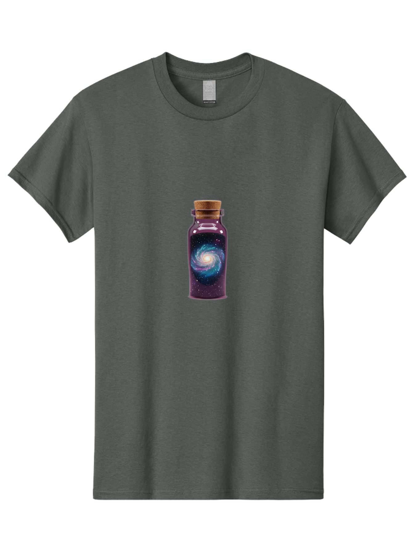 Galaxy-In-A-Bottle-7 Men'S Graphic Tee, 100% Cotton, Comfortable Casual Summer Wear, Machine Washable, Vintage Camera, Old Camera, Antique Camera, Black Camera, Classic Photography, Photography Equipment, Nostalgic Device, Film Camera, Baj010