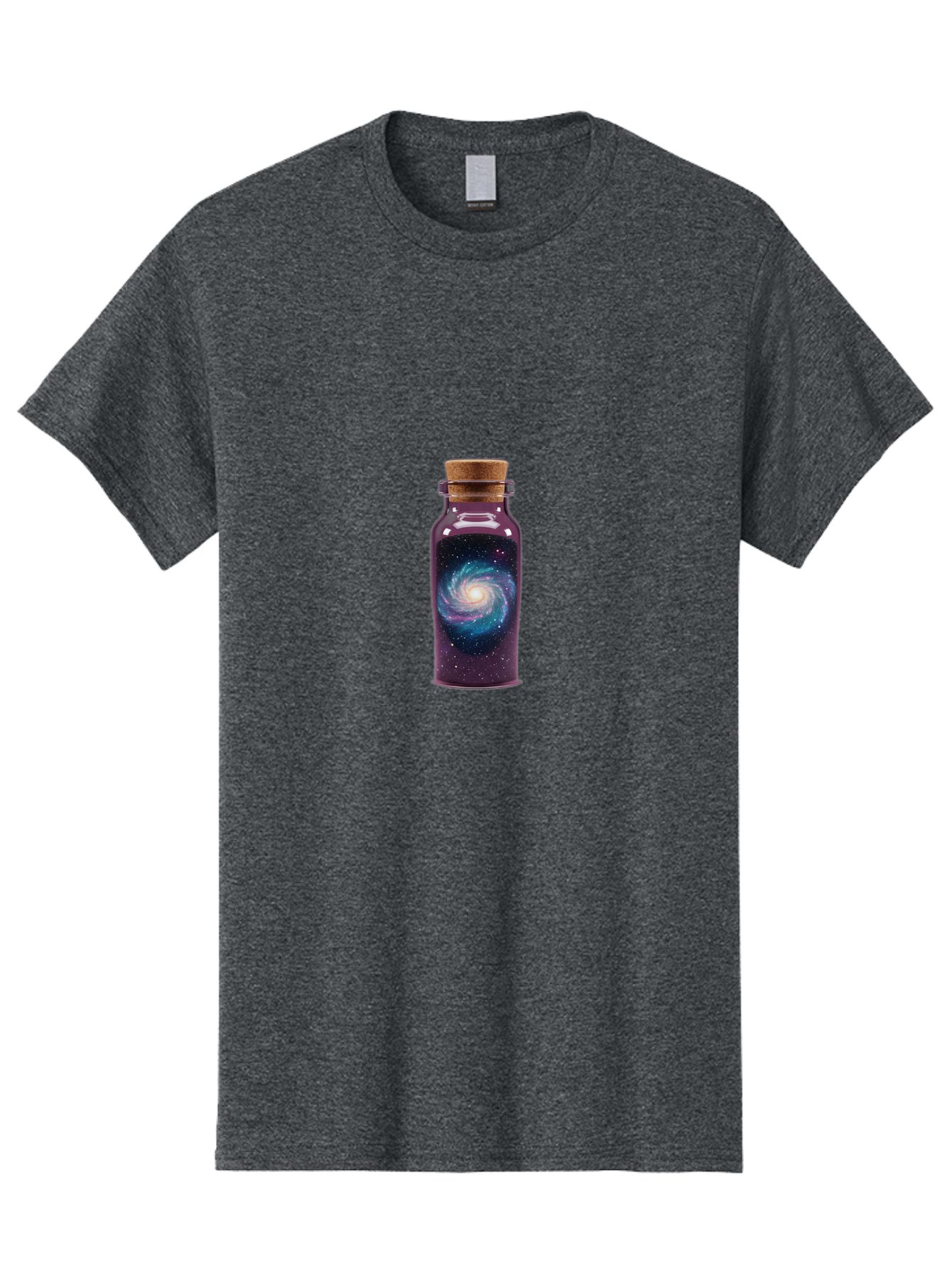 Galaxy-In-A-Bottle-7 Men'S Graphic Tee, 100% Cotton, Comfortable Casual Summer Wear, Machine Washable, Vintage Camera, Old Camera, Antique Camera, Black Camera, Classic Photography, Photography Equipment, Nostalgic Device, Film Camera, Baj010