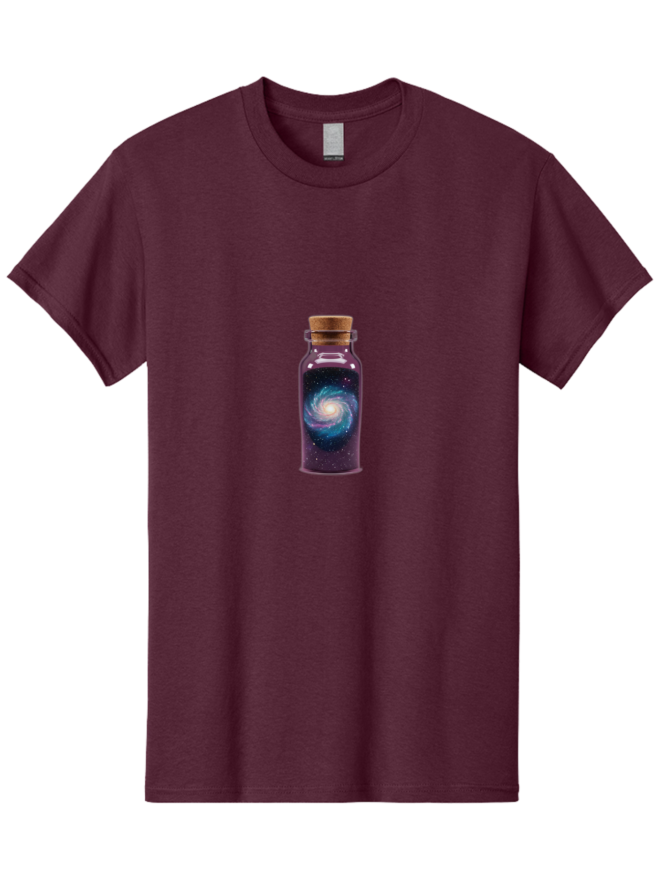 Galaxy-In-A-Bottle-7 Men'S Graphic Tee, 100% Cotton, Comfortable Casual Summer Wear, Machine Washable, Vintage Camera, Old Camera, Antique Camera, Black Camera, Classic Photography, Photography Equipment, Nostalgic Device, Film Camera, Baj010