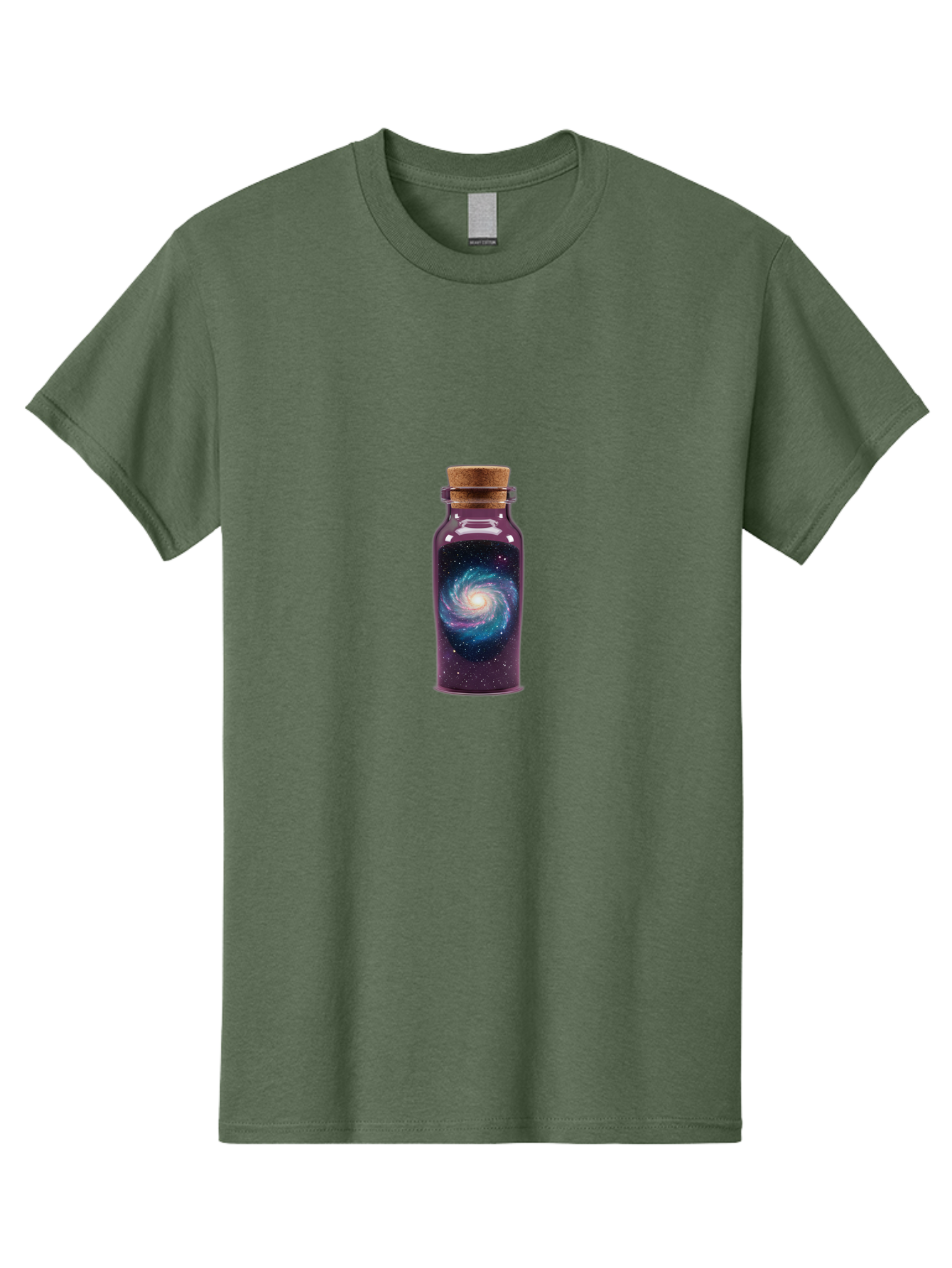 Galaxy-In-A-Bottle-7 Men'S Graphic Tee, 100% Cotton, Comfortable Casual Summer Wear, Machine Washable, Vintage Camera, Old Camera, Antique Camera, Black Camera, Classic Photography, Photography Equipment, Nostalgic Device, Film Camera, Baj010
