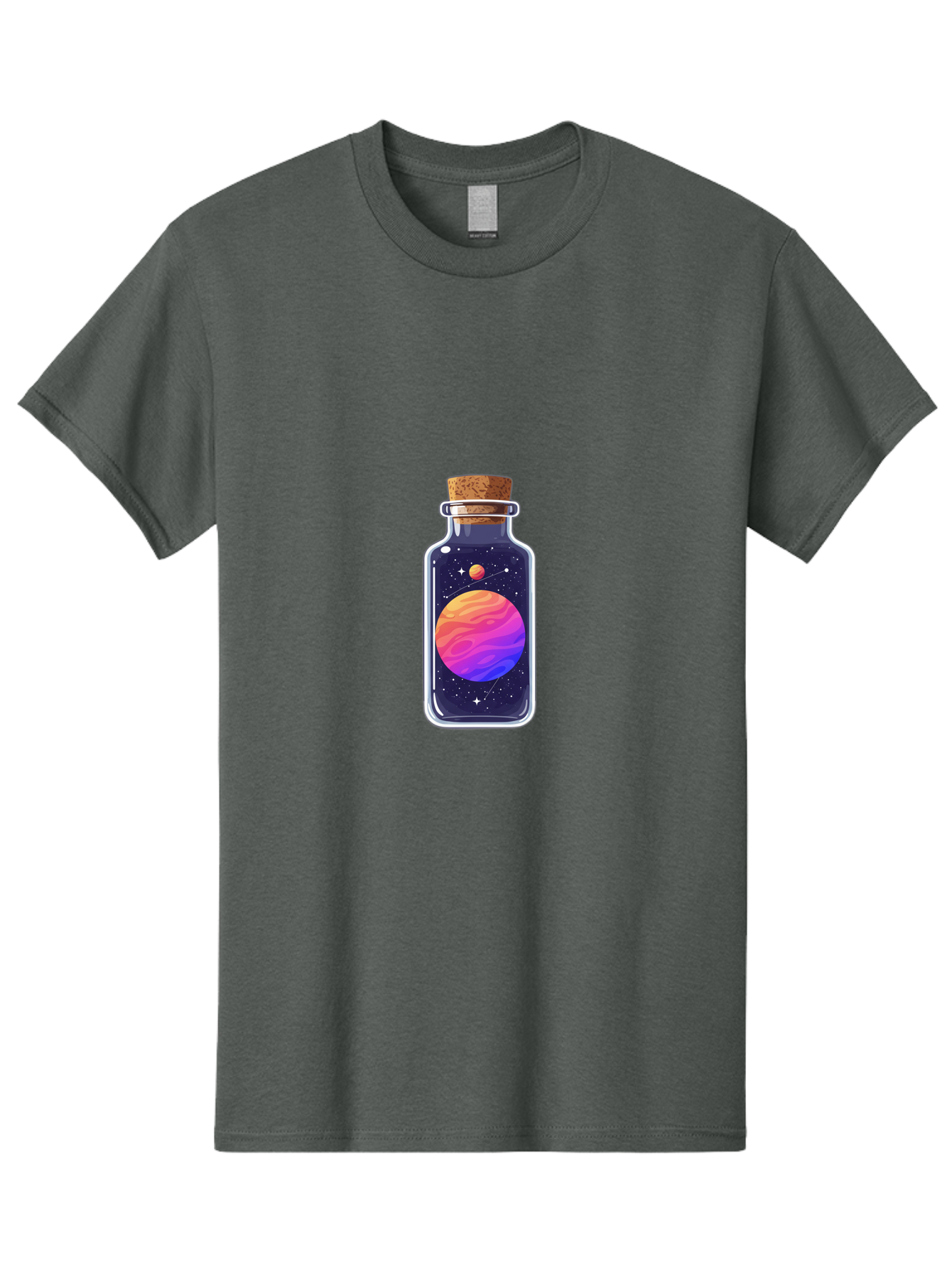 Galaxy-In-A-Bottle-8 Men'S Graphic Tee, 100% Cotton, Comfortable Casual Summer Wear, Machine Washable, Vintage Camera, Old Camera, Antique Camera, Black Camera, Classic Photography, Photography Equipment, Nostalgic Device, Film Camera, Baj011