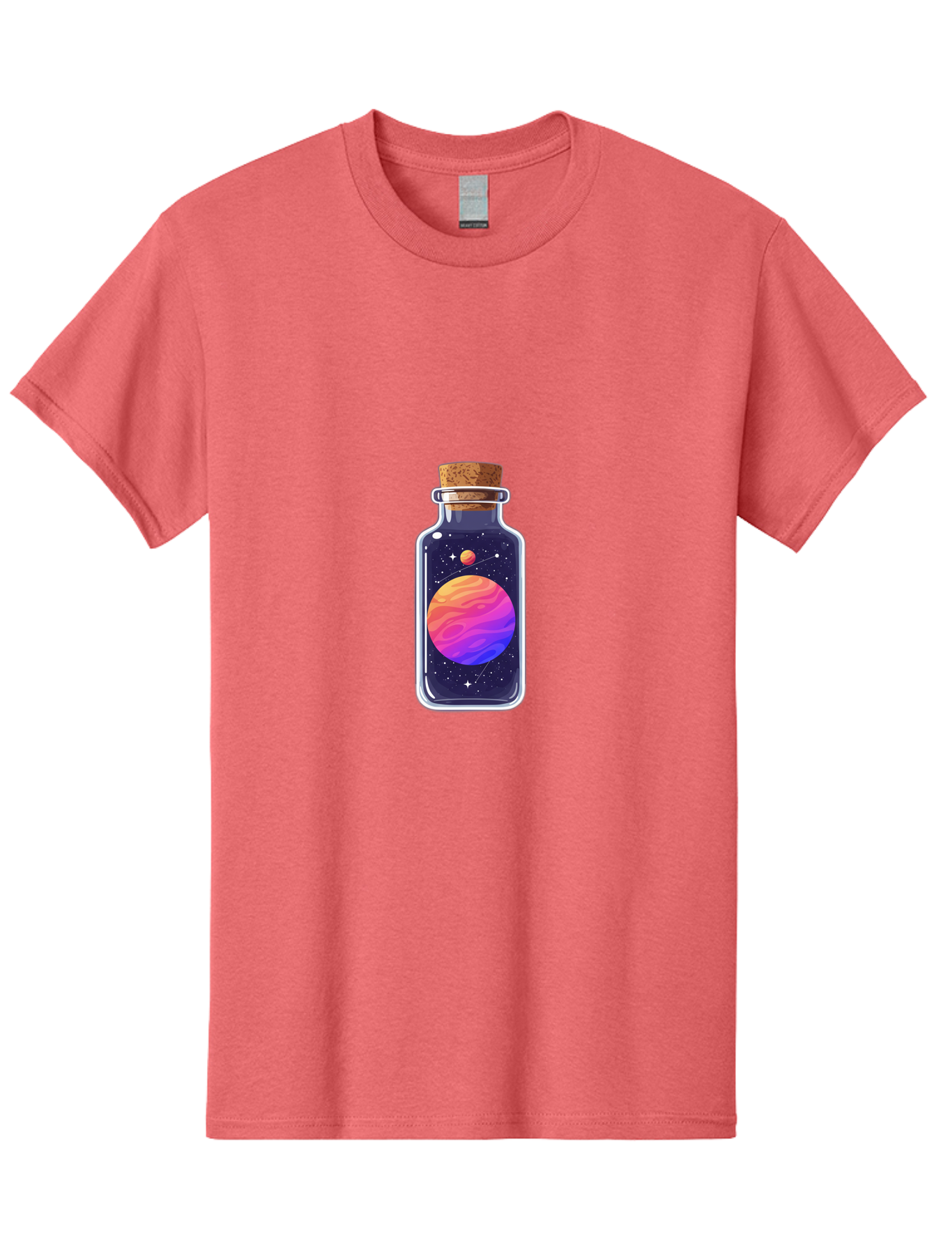 Galaxy-In-A-Bottle-8 Men'S Graphic Tee, 100% Cotton, Comfortable Casual Summer Wear, Machine Washable, Vintage Camera, Old Camera, Antique Camera, Black Camera, Classic Photography, Photography Equipment, Nostalgic Device, Film Camera, Baj011
