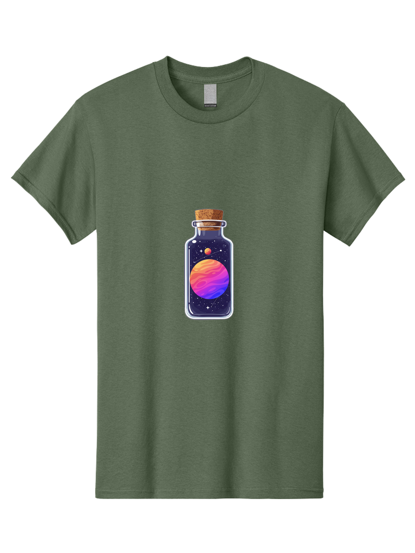 Galaxy-In-A-Bottle-8 Men'S Graphic Tee, 100% Cotton, Comfortable Casual Summer Wear, Machine Washable, Vintage Camera, Old Camera, Antique Camera, Black Camera, Classic Photography, Photography Equipment, Nostalgic Device, Film Camera, Baj011