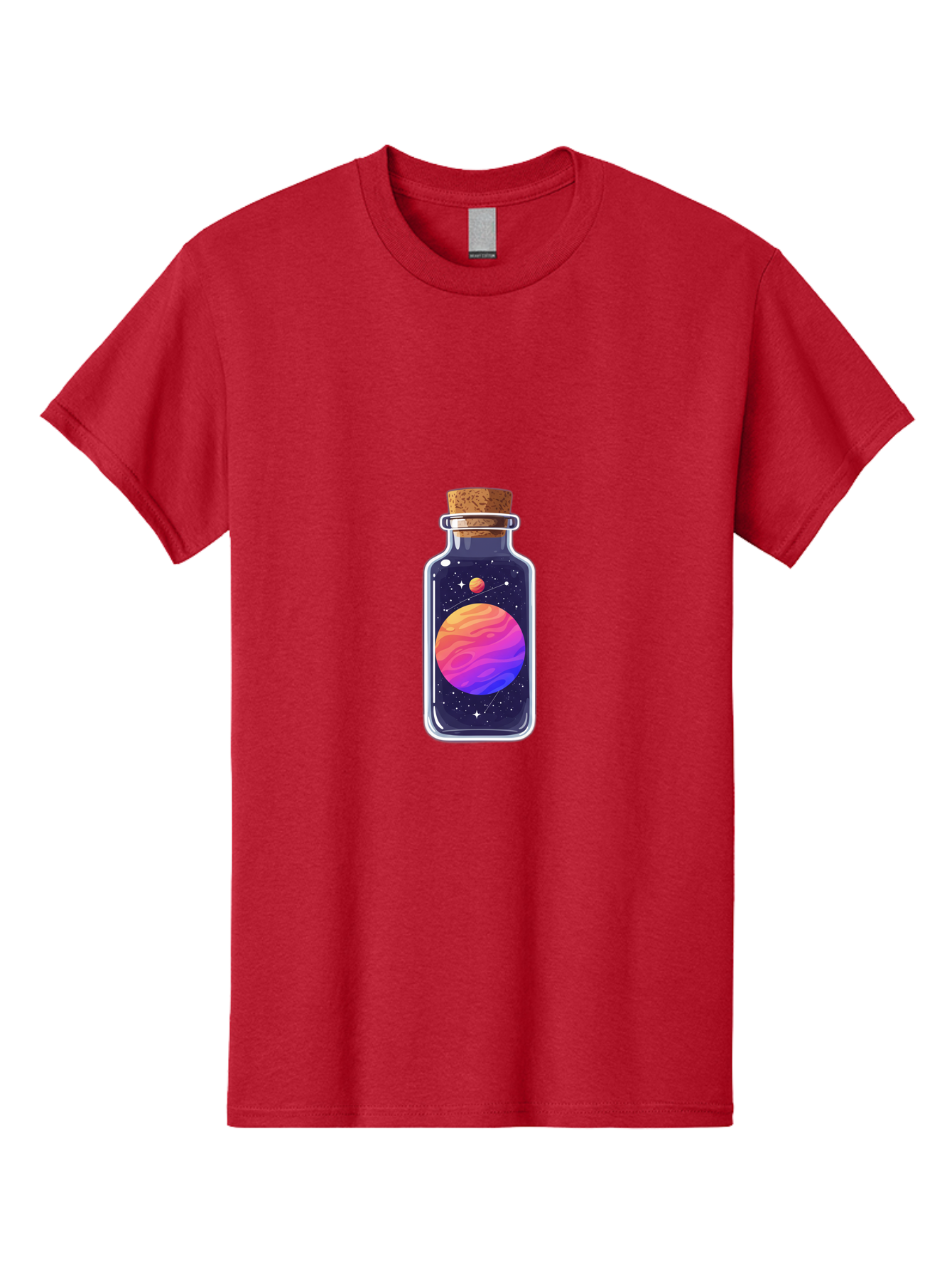 Galaxy-In-A-Bottle-8 Men'S Graphic Tee, 100% Cotton, Comfortable Casual Summer Wear, Machine Washable, Vintage Camera, Old Camera, Antique Camera, Black Camera, Classic Photography, Photography Equipment, Nostalgic Device, Film Camera, Baj011