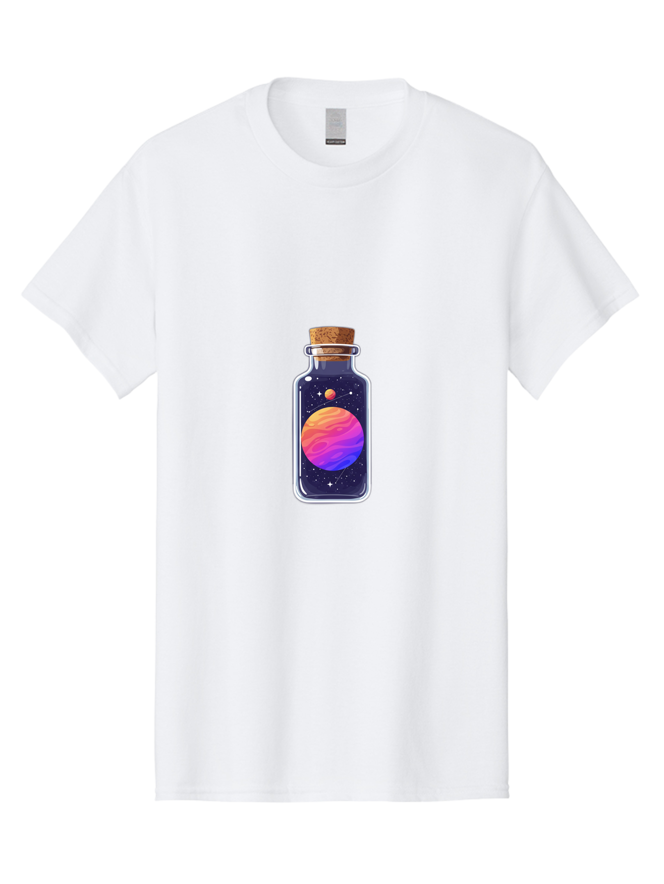 Galaxy-In-A-Bottle-8 Men'S Graphic Tee, 100% Cotton, Comfortable Casual Summer Wear, Machine Washable, Vintage Camera, Old Camera, Antique Camera, Black Camera, Classic Photography, Photography Equipment, Nostalgic Device, Film Camera, Baj011