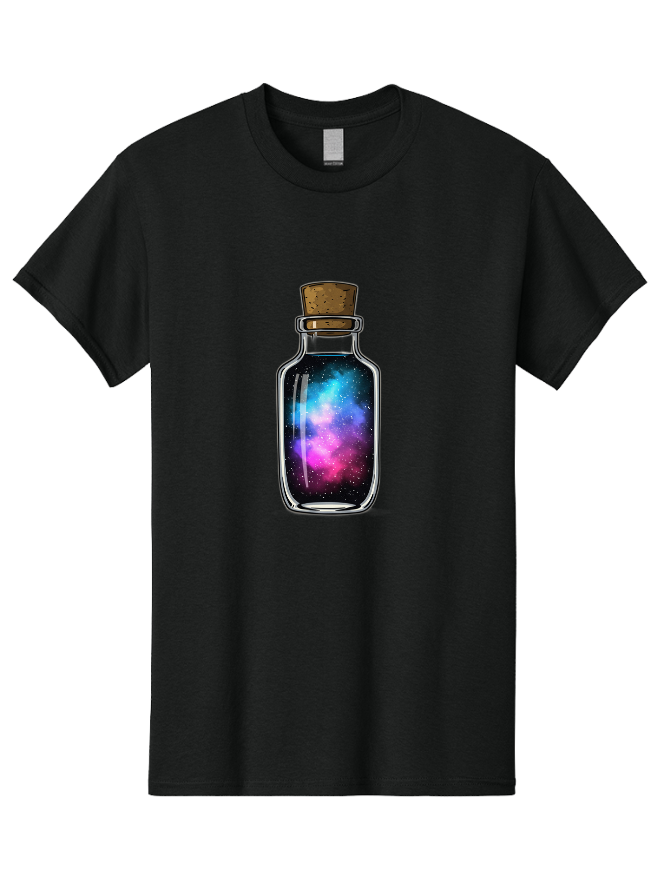 Galaxy-In-A-Bottle-9 Men'S Graphic Tee, 100% Cotton, Comfortable Casual Summer Wear, Machine Washable, Vintage Camera, Old Camera, Antique Camera, Black Camera, Classic Photography, Photography Equipment, Nostalgic Device, Film Camera, Baj012
