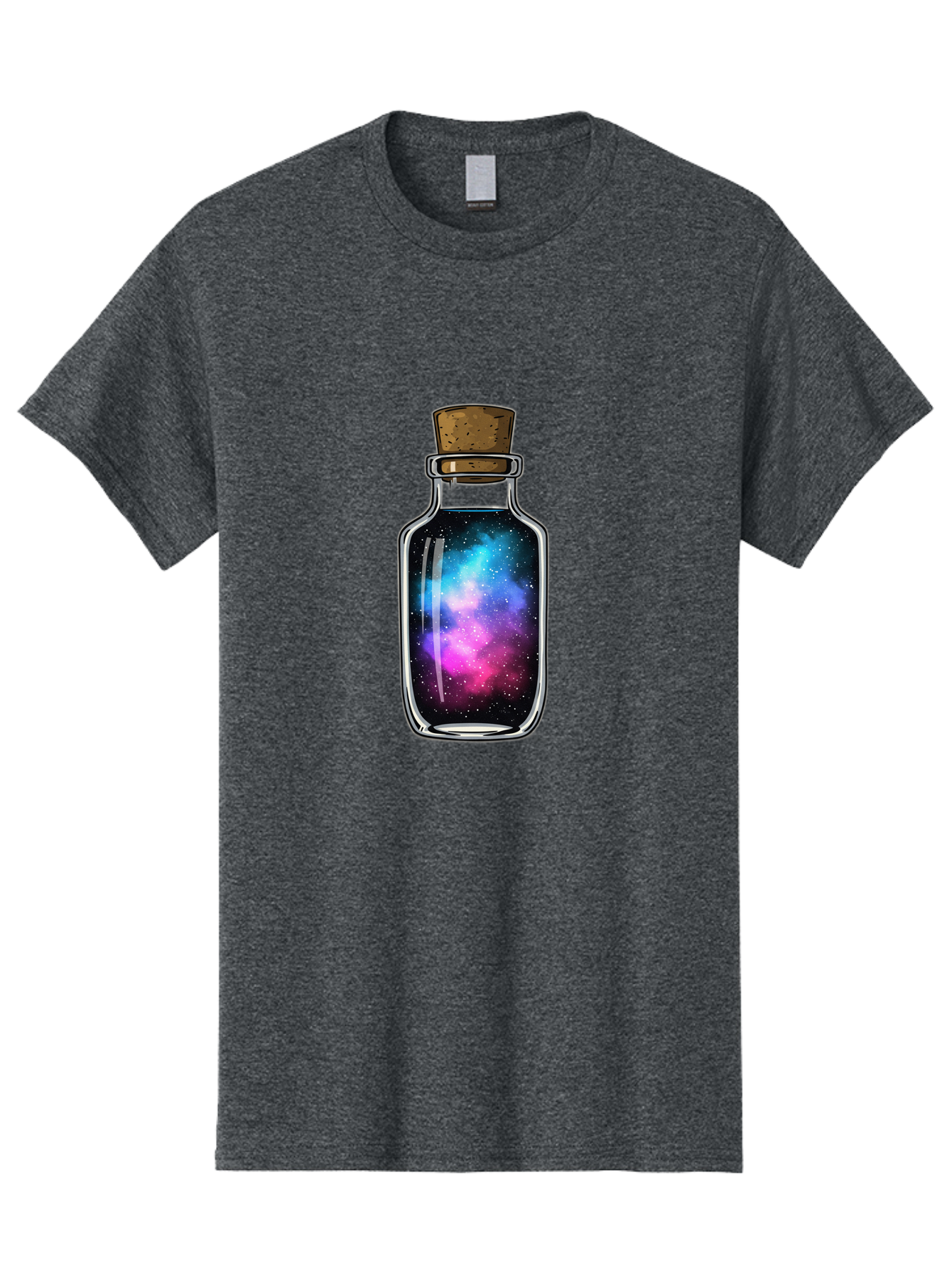 Galaxy-In-A-Bottle-9 Men'S Graphic Tee, 100% Cotton, Comfortable Casual Summer Wear, Machine Washable, Vintage Camera, Old Camera, Antique Camera, Black Camera, Classic Photography, Photography Equipment, Nostalgic Device, Film Camera, Baj012