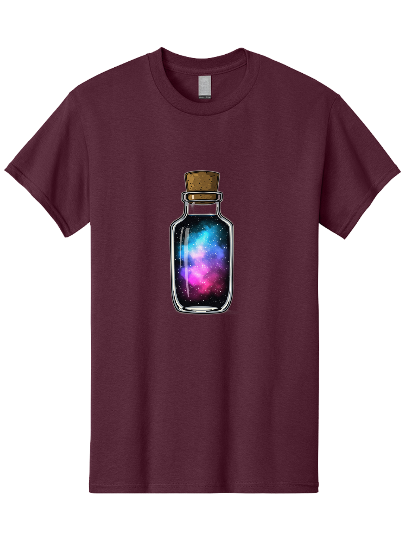 Galaxy-In-A-Bottle-9 Men'S Graphic Tee, 100% Cotton, Comfortable Casual Summer Wear, Machine Washable, Vintage Camera, Old Camera, Antique Camera, Black Camera, Classic Photography, Photography Equipment, Nostalgic Device, Film Camera, Baj012