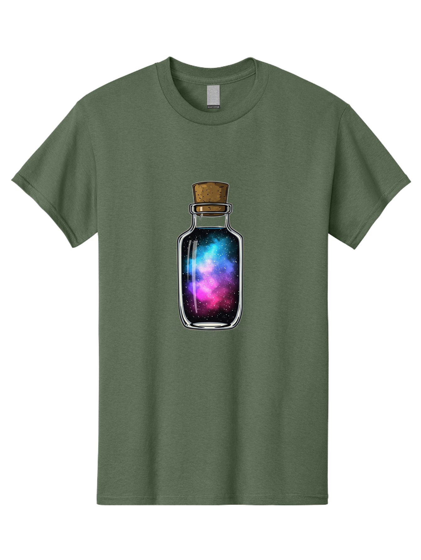 Galaxy-In-A-Bottle-9 Men'S Graphic Tee, 100% Cotton, Comfortable Casual Summer Wear, Machine Washable, Vintage Camera, Old Camera, Antique Camera, Black Camera, Classic Photography, Photography Equipment, Nostalgic Device, Film Camera, Baj012