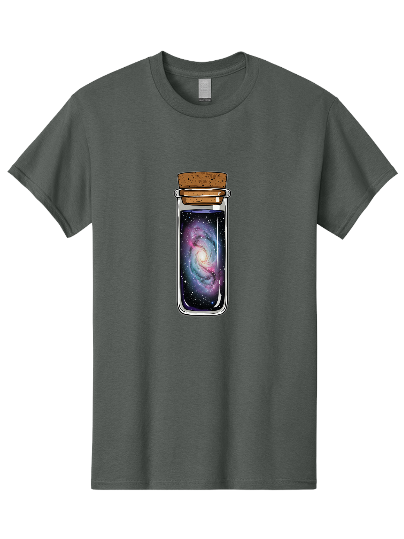 Galaxy-In-A-Jar-1 Men'S Graphic Tee, 100% Cotton, Comfortable Casual Summer Wear, Machine Washable, Vintage Camera, Old Camera, Antique Camera, Black Camera, Classic Photography, Photography Equipment, Nostalgic Device, Film Camera, Camera Art Baj014
