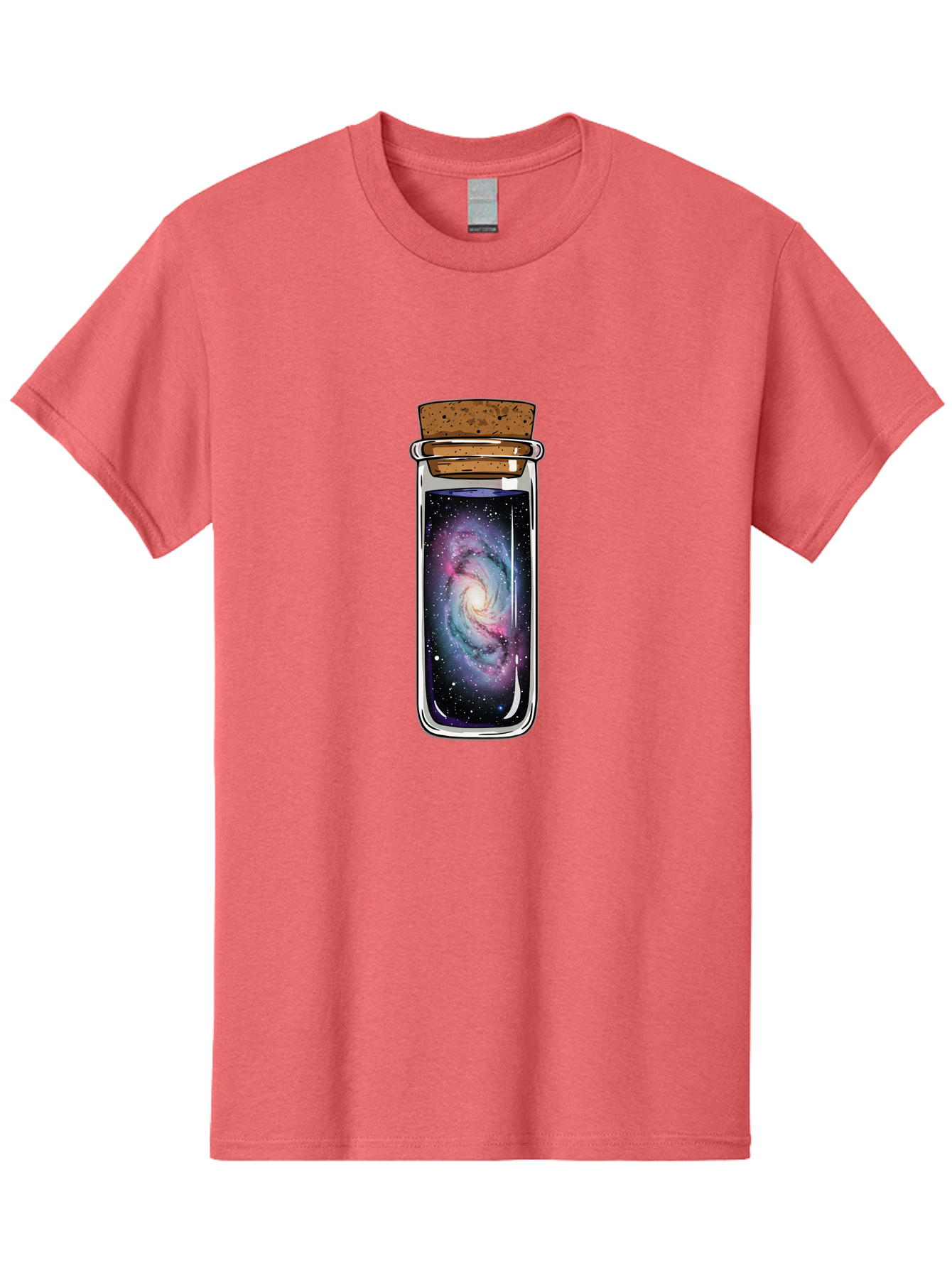 Galaxy-In-A-Jar-1 Men'S Graphic Tee, 100% Cotton, Comfortable Casual Summer Wear, Machine Washable, Vintage Camera, Old Camera, Antique Camera, Black Camera, Classic Photography, Photography Equipment, Nostalgic Device, Film Camera, Camera Art Baj014