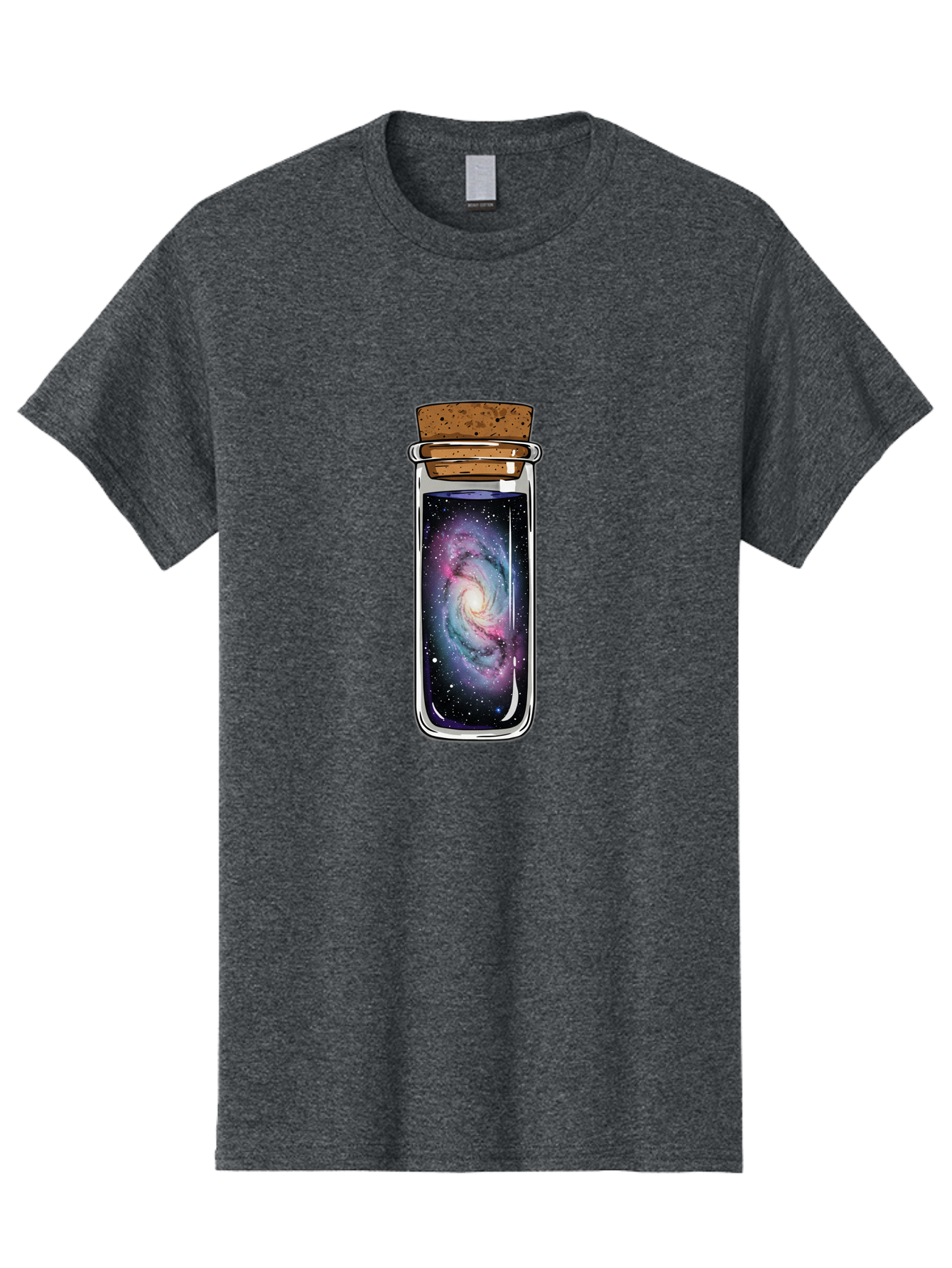 Galaxy-In-A-Jar-1 Men'S Graphic Tee, 100% Cotton, Comfortable Casual Summer Wear, Machine Washable, Vintage Camera, Old Camera, Antique Camera, Black Camera, Classic Photography, Photography Equipment, Nostalgic Device, Film Camera, Camera Art Baj014