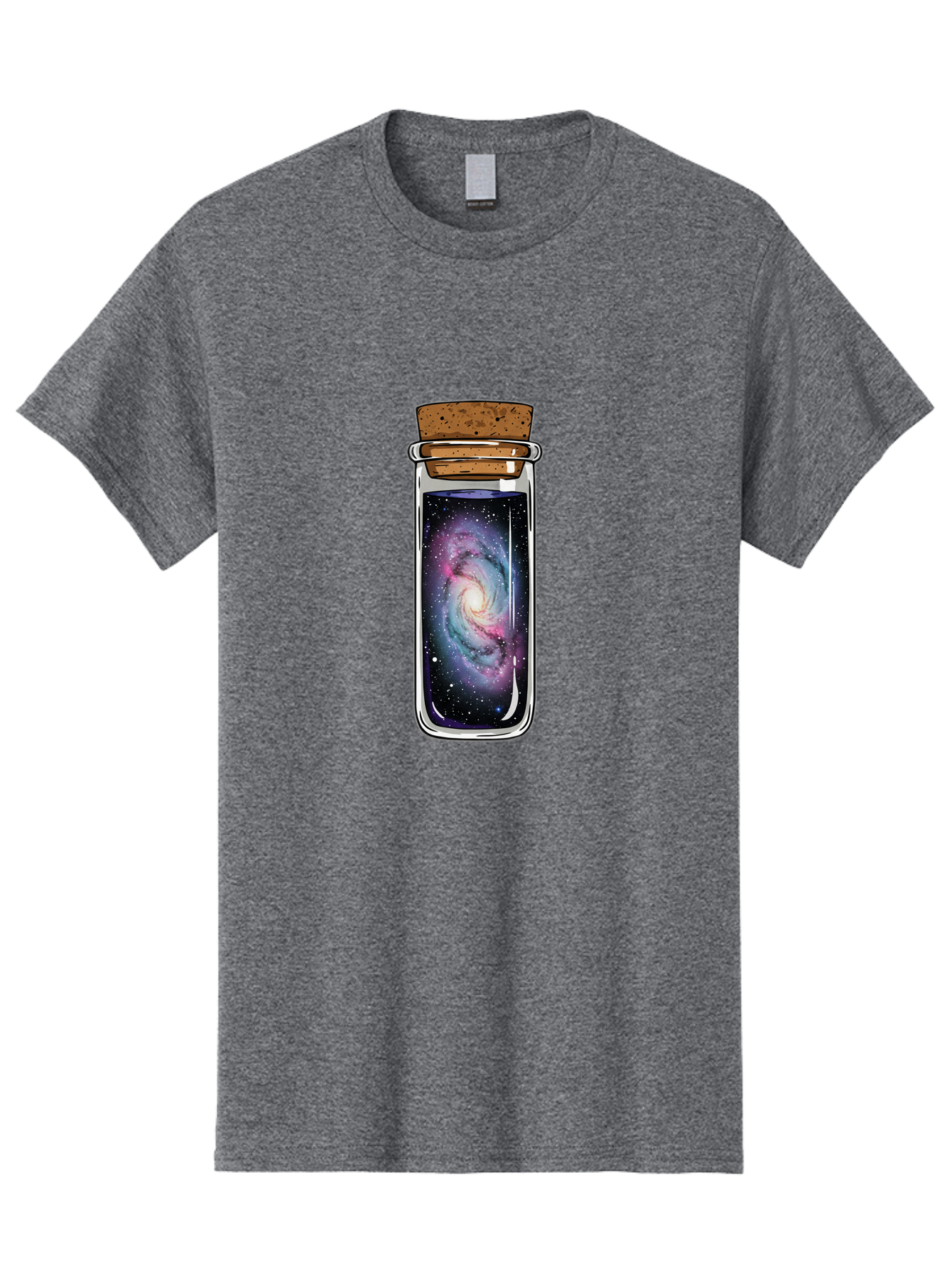 Galaxy-In-A-Jar-1 Men'S Graphic Tee, 100% Cotton, Comfortable Casual Summer Wear, Machine Washable, Vintage Camera, Old Camera, Antique Camera, Black Camera, Classic Photography, Photography Equipment, Nostalgic Device, Film Camera, Camera Art Baj014