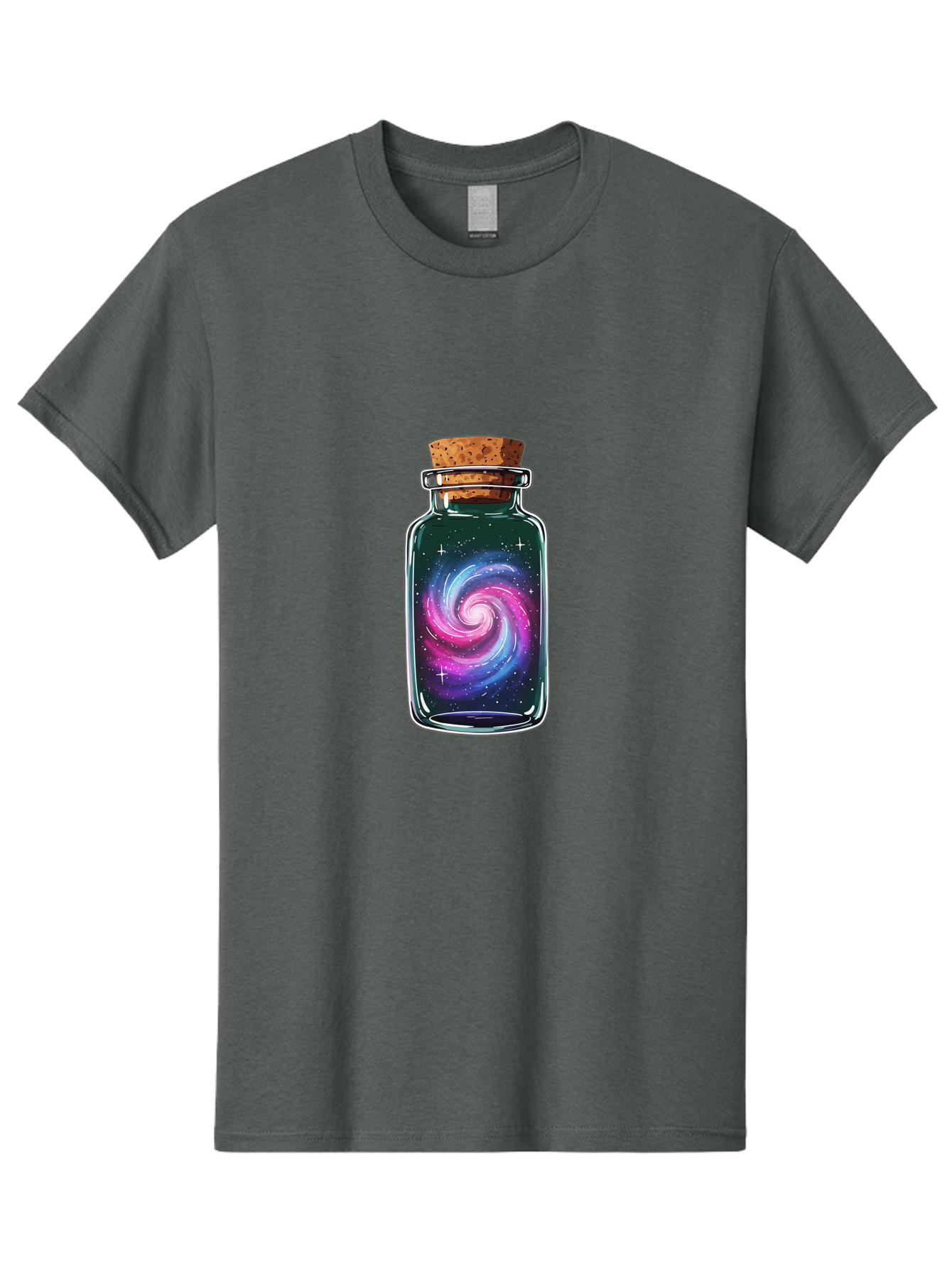 Galaxy-In-A-Jar-2 Men'S Graphic Tee, 100% Cotton, Comfortable Casual Summer Wear, Machine Washable, Vintage Camera, Old Camera, Antique Camera, Black Camera, Classic Photography, Photography Equipment, Nostalgic Device, Film Camera, Camera Art Baj015