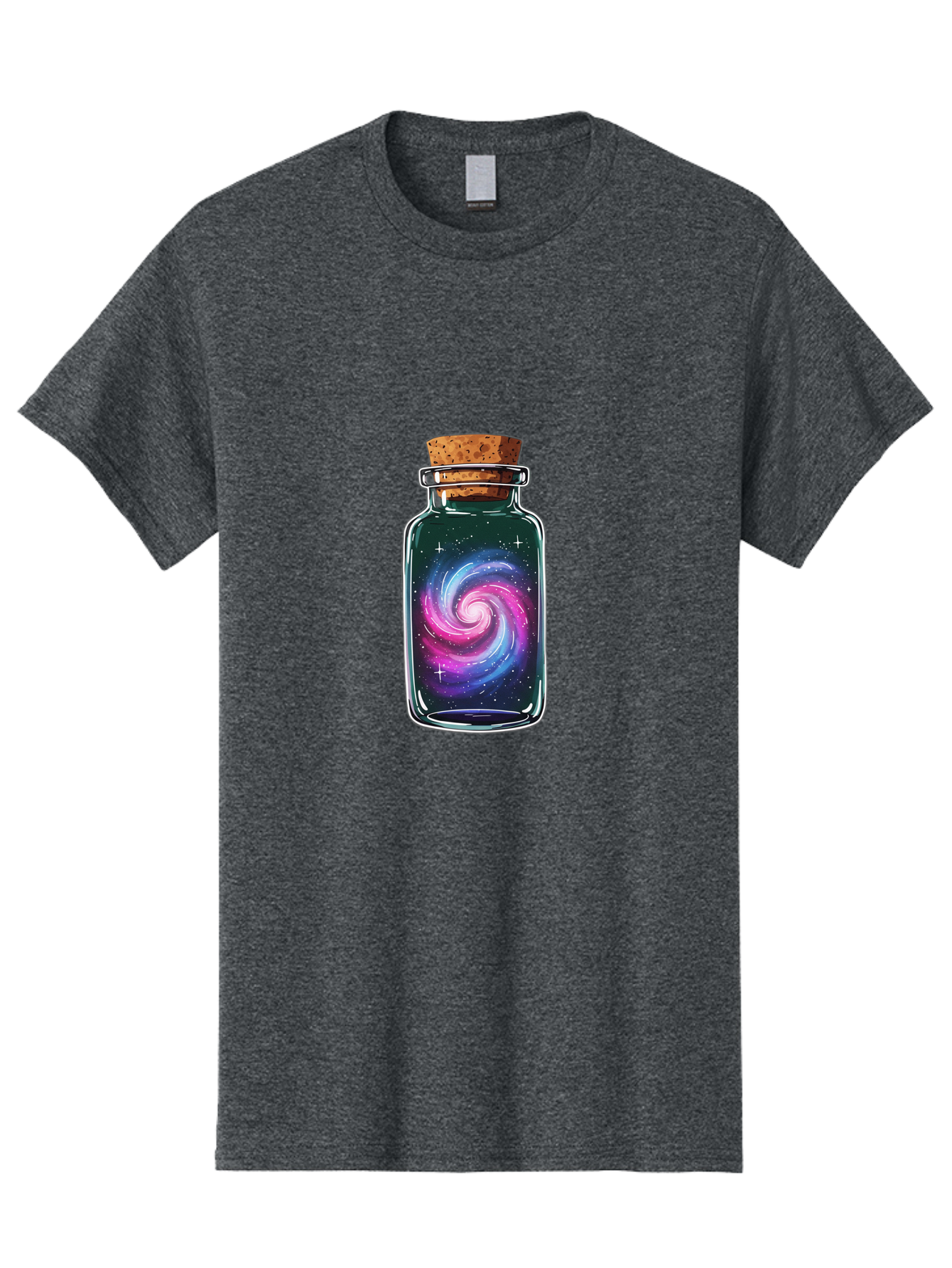 Galaxy-In-A-Jar-2 Men'S Graphic Tee, 100% Cotton, Comfortable Casual Summer Wear, Machine Washable, Vintage Camera, Old Camera, Antique Camera, Black Camera, Classic Photography, Photography Equipment, Nostalgic Device, Film Camera, Camera Art Baj015