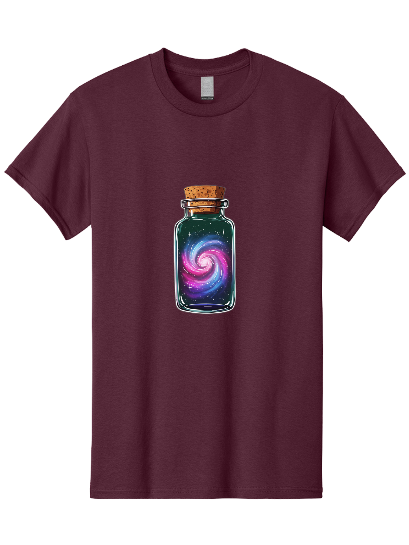 Galaxy-In-A-Jar-2 Men'S Graphic Tee, 100% Cotton, Comfortable Casual Summer Wear, Machine Washable, Vintage Camera, Old Camera, Antique Camera, Black Camera, Classic Photography, Photography Equipment, Nostalgic Device, Film Camera, Camera Art Baj015