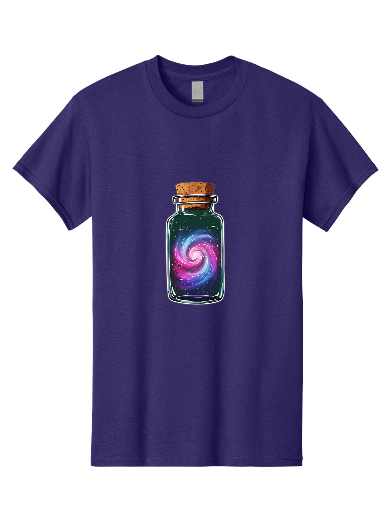 Galaxy-In-A-Jar-2 Men'S Graphic Tee, 100% Cotton, Comfortable Casual Summer Wear, Machine Washable, Vintage Camera, Old Camera, Antique Camera, Black Camera, Classic Photography, Photography Equipment, Nostalgic Device, Film Camera, Camera Art Baj015