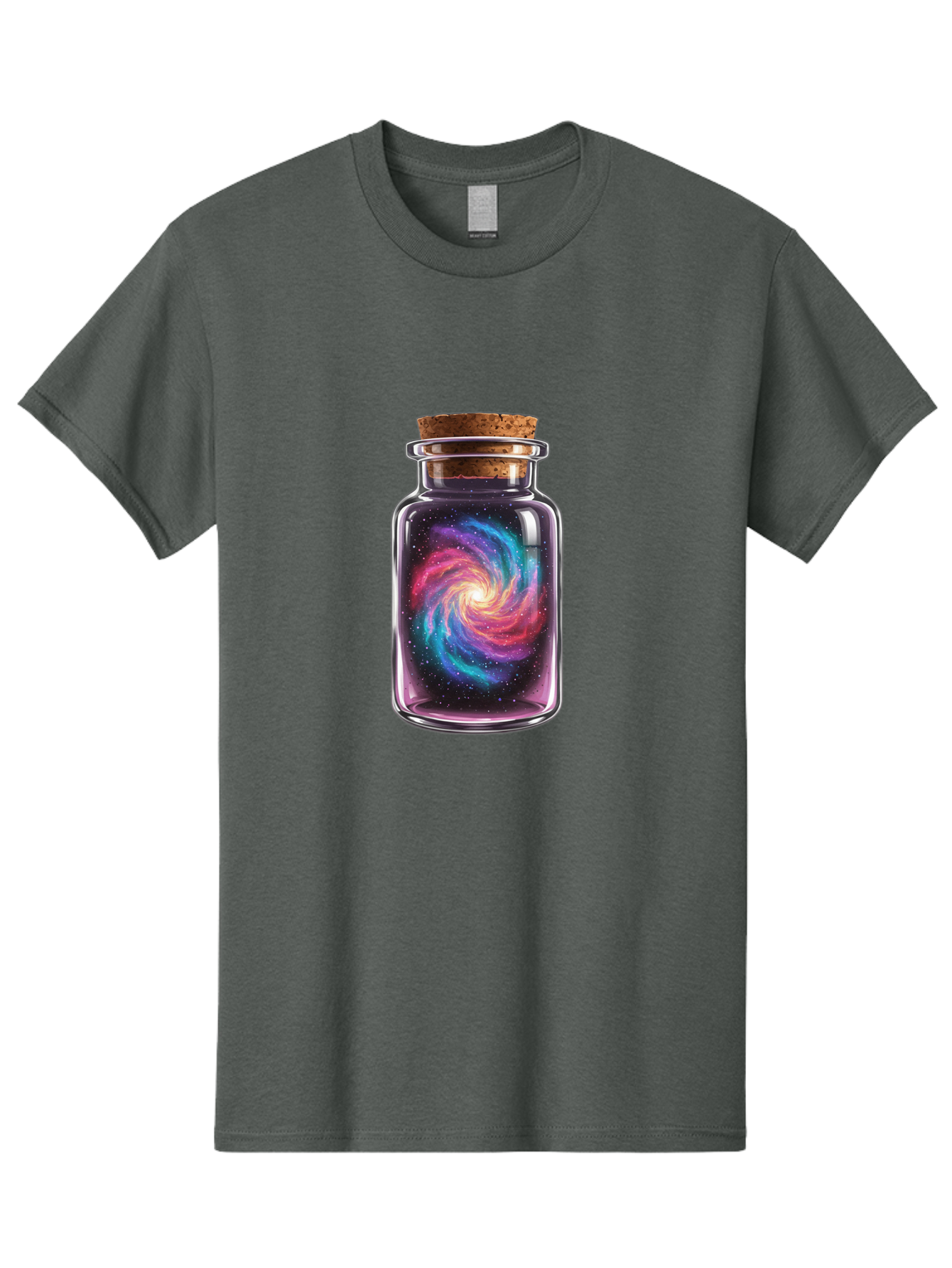 Galaxy-In-A-Jar-4 Men'S Graphic Tee, 100% Cotton, Comfortable Casual Summer Wear, Machine Washable, Vintage Camera, Old Camera, Antique Camera, Black Camera, Classic Photography, Photography Equipment, Nostalgic Device, Film Camera, Camera Art Baj017