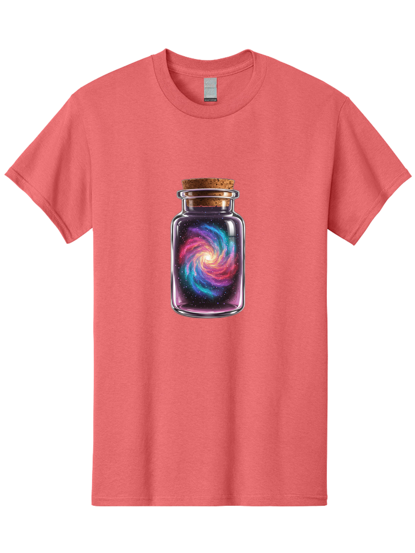 Galaxy-In-A-Jar-4 Men'S Graphic Tee, 100% Cotton, Comfortable Casual Summer Wear, Machine Washable, Vintage Camera, Old Camera, Antique Camera, Black Camera, Classic Photography, Photography Equipment, Nostalgic Device, Film Camera, Camera Art Baj017