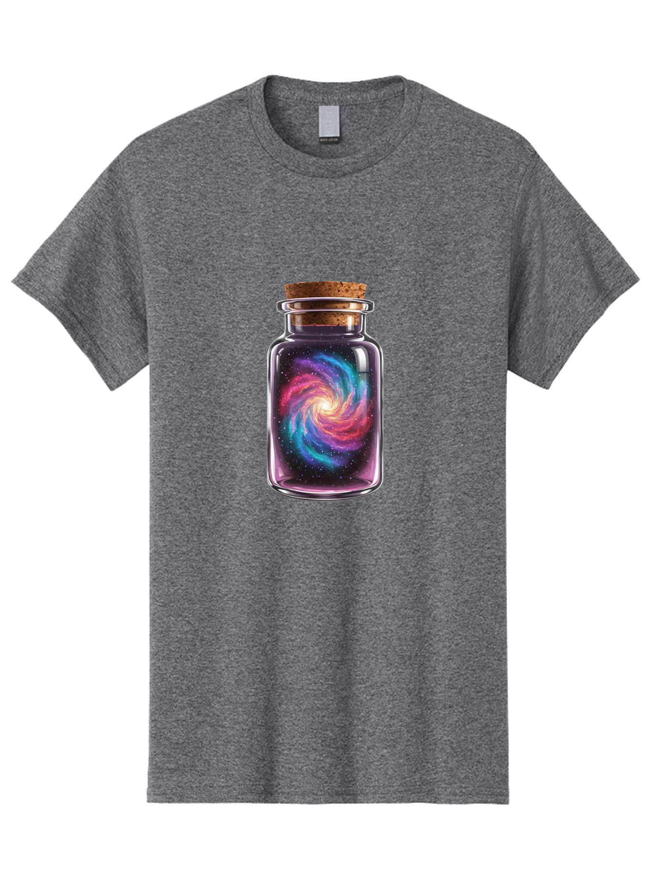 Galaxy-In-A-Jar-4 Men'S Graphic Tee, 100% Cotton, Comfortable Casual Summer Wear, Machine Washable, Vintage Camera, Old Camera, Antique Camera, Black Camera, Classic Photography, Photography Equipment, Nostalgic Device, Film Camera, Camera Art Baj017