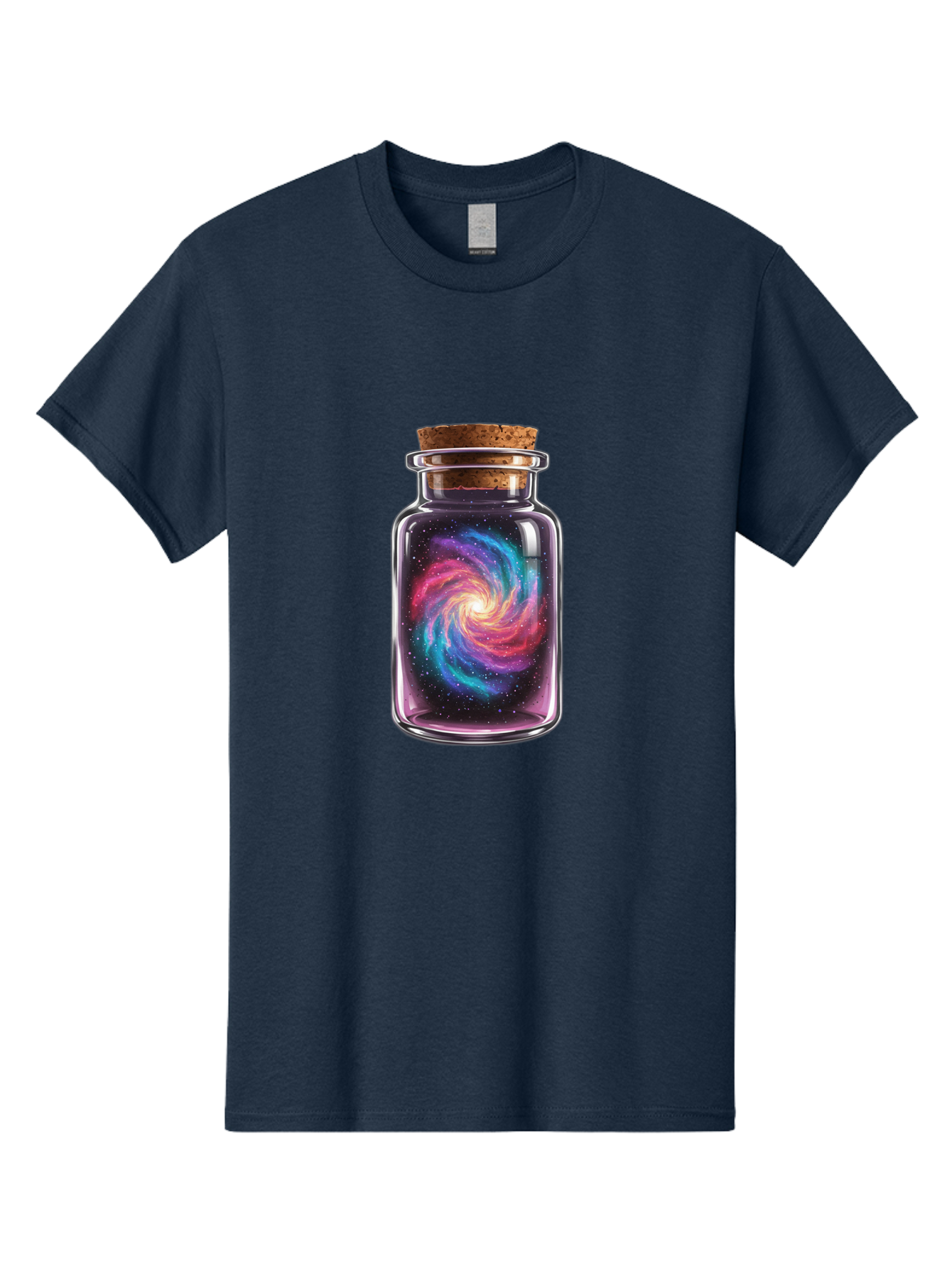 Galaxy-In-A-Jar-4 Men'S Graphic Tee, 100% Cotton, Comfortable Casual Summer Wear, Machine Washable, Vintage Camera, Old Camera, Antique Camera, Black Camera, Classic Photography, Photography Equipment, Nostalgic Device, Film Camera, Camera Art Baj017