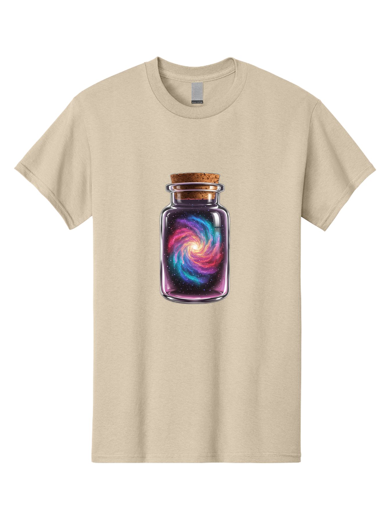 Galaxy-In-A-Jar-4 Men'S Graphic Tee, 100% Cotton, Comfortable Casual Summer Wear, Machine Washable, Vintage Camera, Old Camera, Antique Camera, Black Camera, Classic Photography, Photography Equipment, Nostalgic Device, Film Camera, Camera Art Baj017