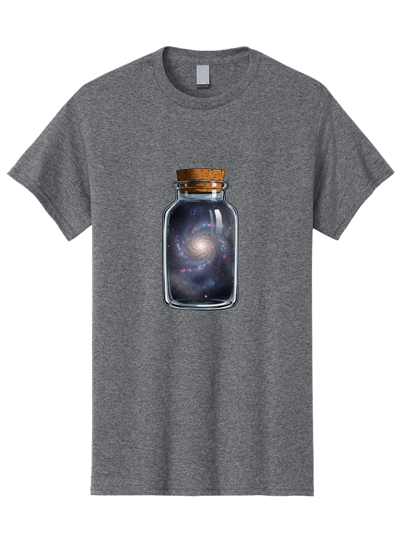 Galaxy-In-A-Jar-5 Men'S Graphic Tee, 100% Cotton, Comfortable Casual Summer Wear, Machine Washable, Vintage Camera, Old Camera, Antique Camera, Black Camera, Classic Photography, Photography Equipment, Nostalgic Device, Film Camera, Camera Art Baj018