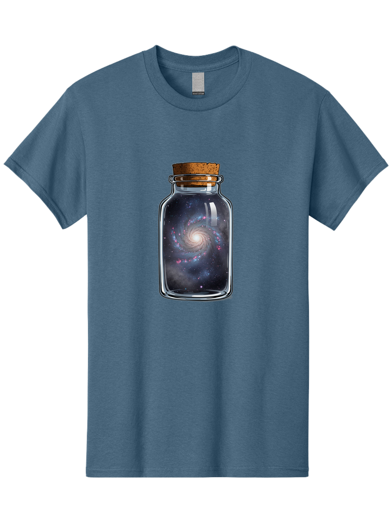 Galaxy-In-A-Jar-5 Men'S Graphic Tee, 100% Cotton, Comfortable Casual Summer Wear, Machine Washable, Vintage Camera, Old Camera, Antique Camera, Black Camera, Classic Photography, Photography Equipment, Nostalgic Device, Film Camera, Camera Art Baj018