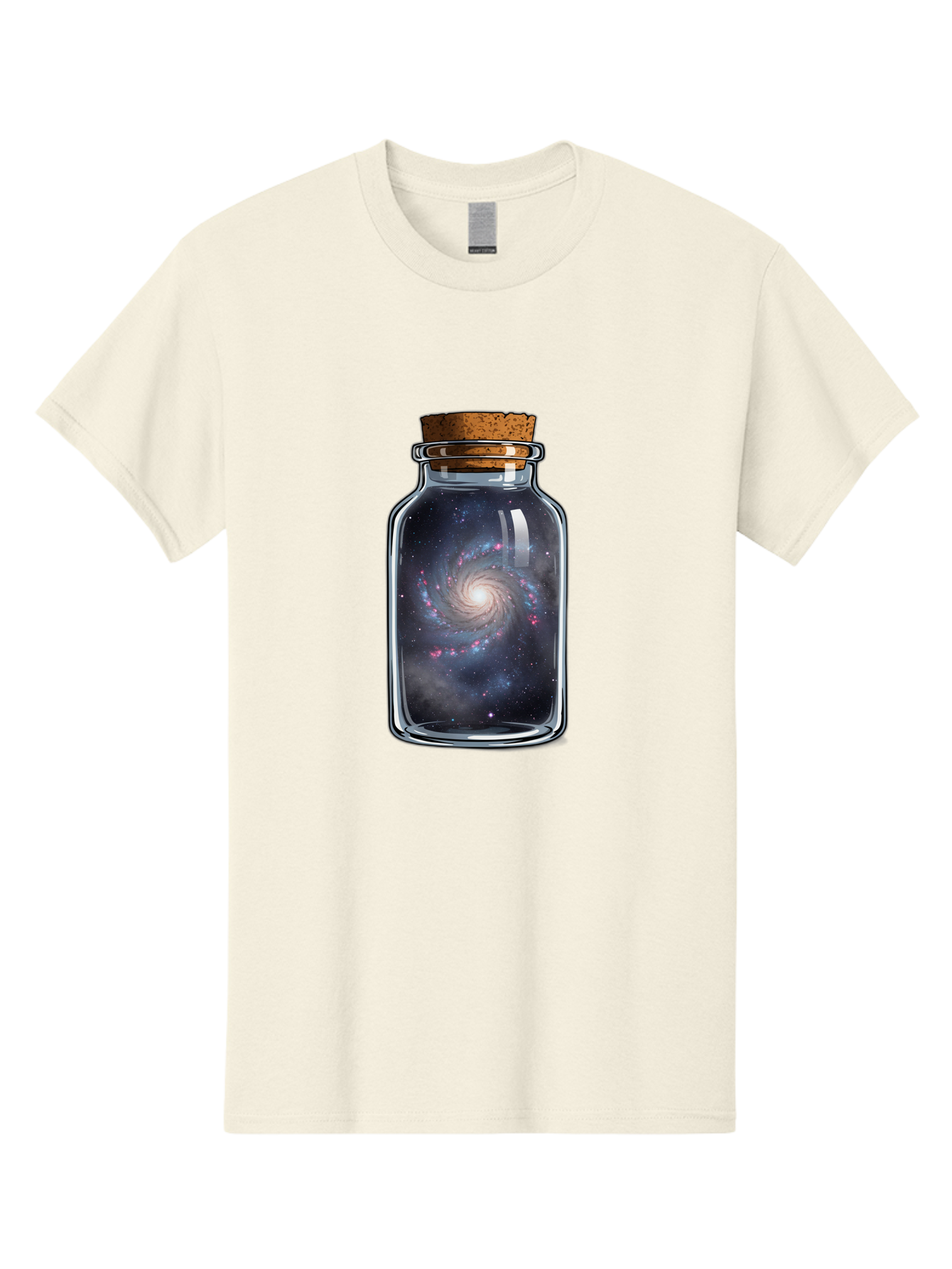 Galaxy-In-A-Jar-5 Men'S Graphic Tee, 100% Cotton, Comfortable Casual Summer Wear, Machine Washable, Vintage Camera, Old Camera, Antique Camera, Black Camera, Classic Photography, Photography Equipment, Nostalgic Device, Film Camera, Camera Art Baj018