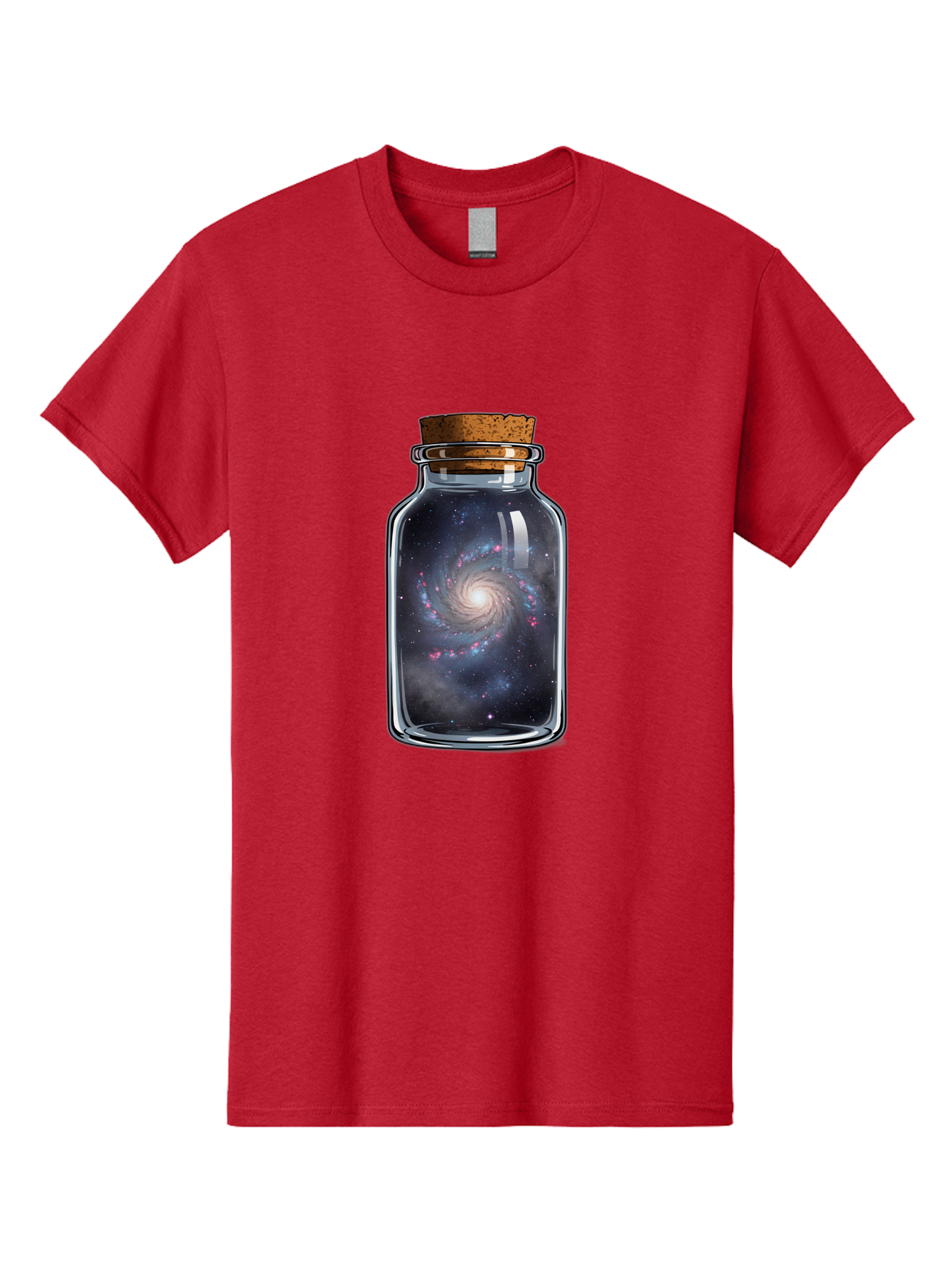 Galaxy-In-A-Jar-5 Men'S Graphic Tee, 100% Cotton, Comfortable Casual Summer Wear, Machine Washable, Vintage Camera, Old Camera, Antique Camera, Black Camera, Classic Photography, Photography Equipment, Nostalgic Device, Film Camera, Camera Art Baj018