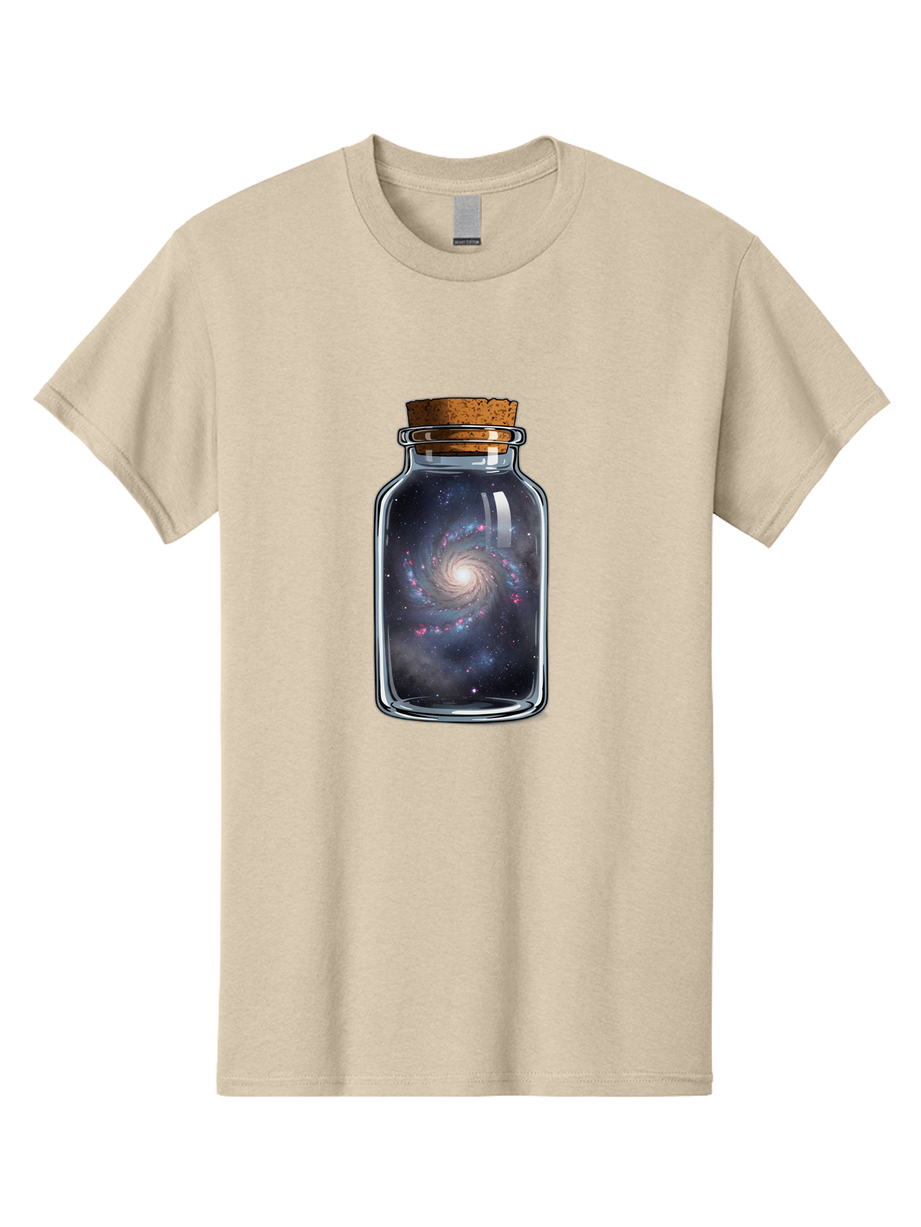 Galaxy-In-A-Jar-5 Men'S Graphic Tee, 100% Cotton, Comfortable Casual Summer Wear, Machine Washable, Vintage Camera, Old Camera, Antique Camera, Black Camera, Classic Photography, Photography Equipment, Nostalgic Device, Film Camera, Camera Art Baj018
