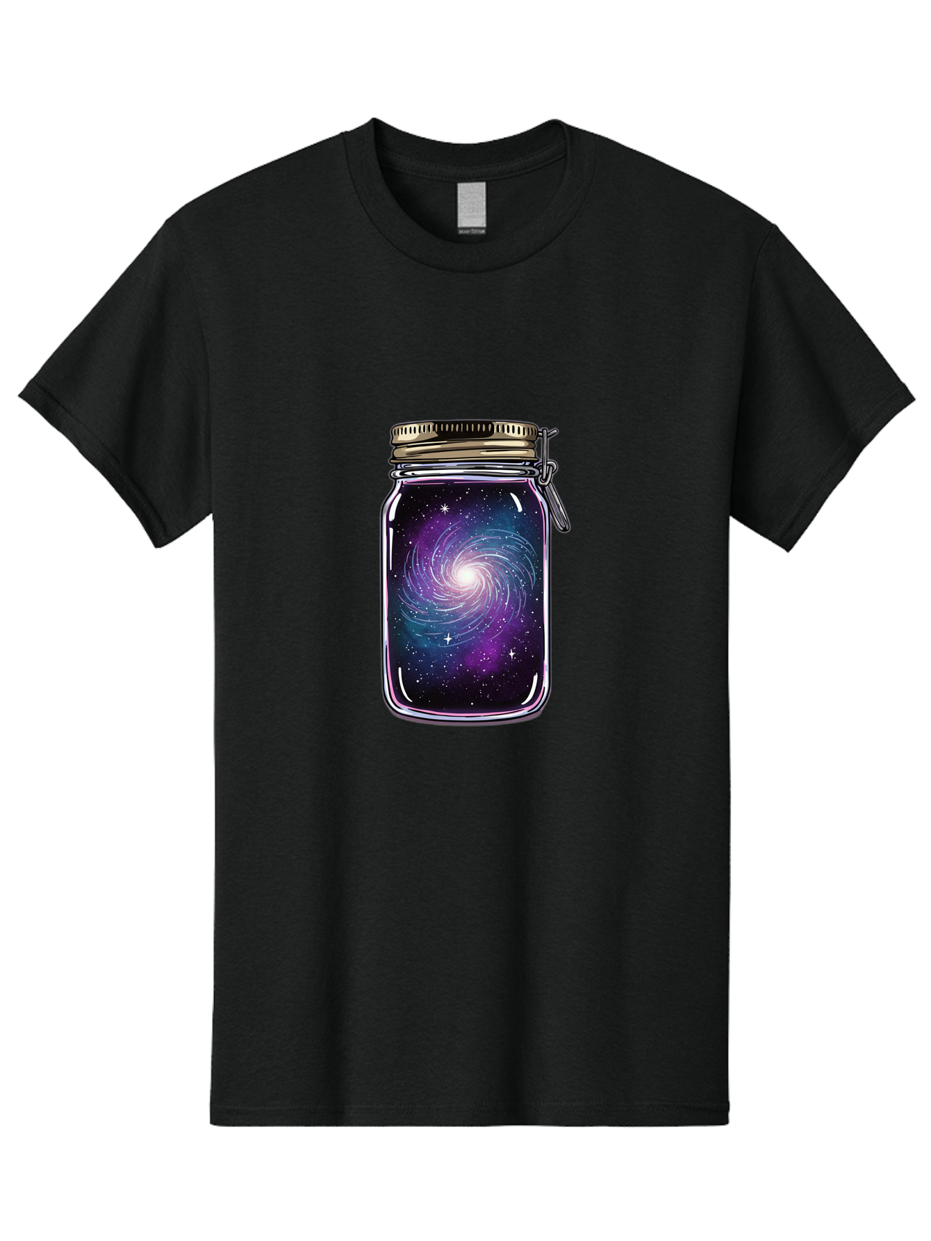 Galaxy-In-A-Jar Men'S Graphic Tee, 100% Cotton, Comfortable Casual Summer Wear, Machine Washable, Vintage Camera, Old Camera, Antique Camera, Black Camera, Classic Photography, Photography Equipment, Nostalgic Device, Film Camera, Camera Art Baj019