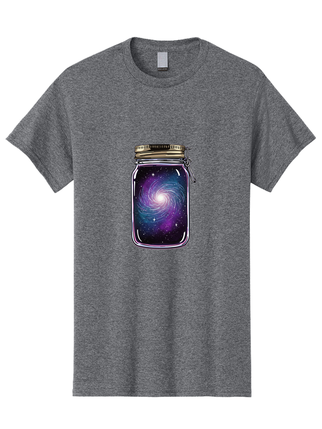Galaxy-In-A-Jar Men'S Graphic Tee, 100% Cotton, Comfortable Casual Summer Wear, Machine Washable, Vintage Camera, Old Camera, Antique Camera, Black Camera, Classic Photography, Photography Equipment, Nostalgic Device, Film Camera, Camera Art Baj019