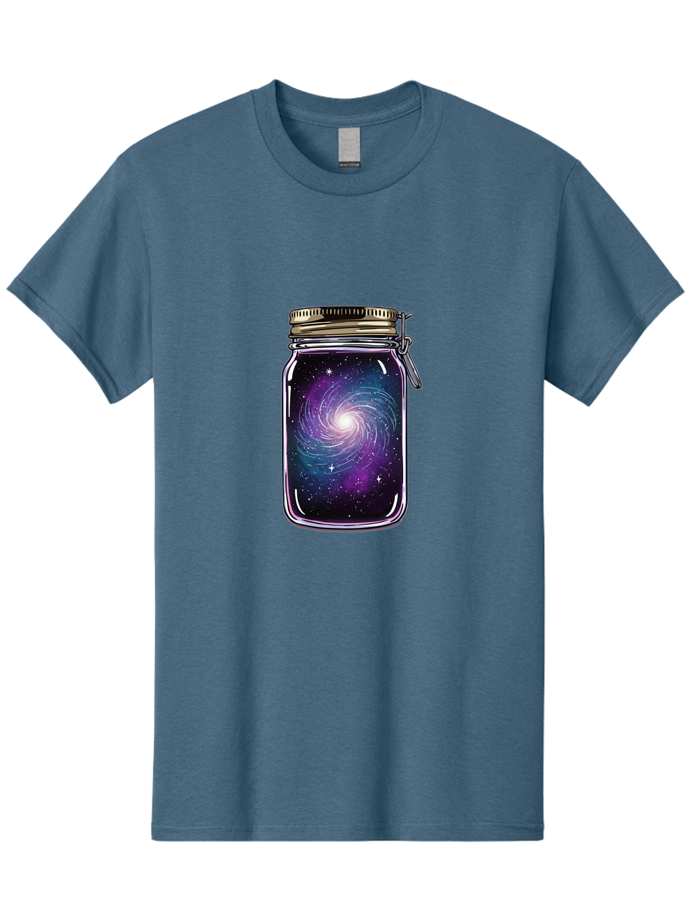 Galaxy-In-A-Jar Men'S Graphic Tee, 100% Cotton, Comfortable Casual Summer Wear, Machine Washable, Vintage Camera, Old Camera, Antique Camera, Black Camera, Classic Photography, Photography Equipment, Nostalgic Device, Film Camera, Camera Art Baj019