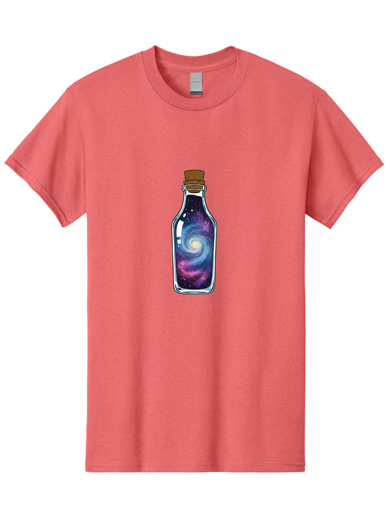 Galaxy-In-Bottle-10 Men'S Graphic Tee, 100% Cotton, Comfortable Casual Summer Wear, Machine Washable, Vintage Camera, Old Camera, Antique Camera, Black Camera, Classic Photography, Photography Equipment, Nostalgic Device, Film Camera, Baj021