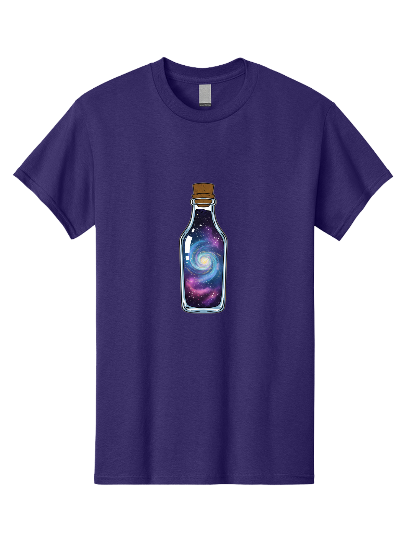 Galaxy-In-Bottle-10 Men'S Graphic Tee, 100% Cotton, Comfortable Casual Summer Wear, Machine Washable, Vintage Camera, Old Camera, Antique Camera, Black Camera, Classic Photography, Photography Equipment, Nostalgic Device, Film Camera, Baj021
