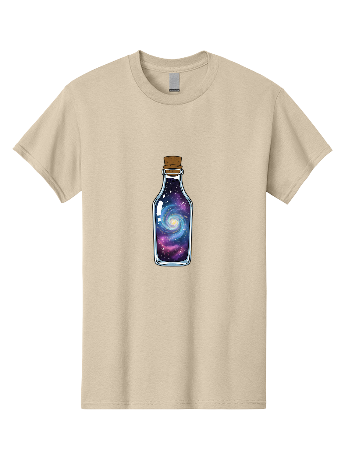 Galaxy-In-Bottle-10 Men'S Graphic Tee, 100% Cotton, Comfortable Casual Summer Wear, Machine Washable, Vintage Camera, Old Camera, Antique Camera, Black Camera, Classic Photography, Photography Equipment, Nostalgic Device, Film Camera, Baj021