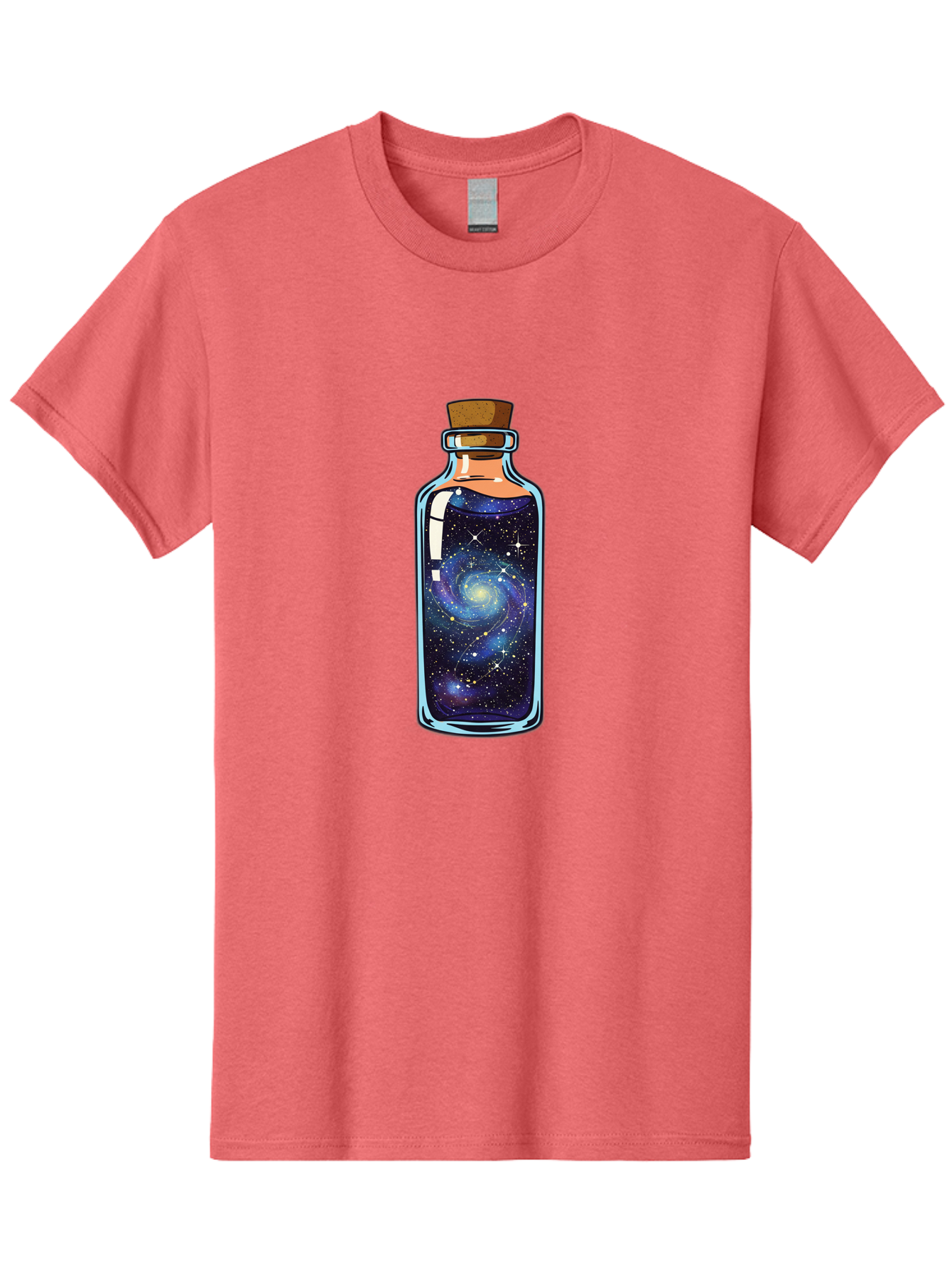 Galaxy-In-Bottle-11 Men'S Graphic Tee, 100% Cotton, Comfortable Casual Summer Wear, Machine Washable, Vintage Camera, Old Camera, Antique Camera, Black Camera, Classic Photography, Photography Equipment, Nostalgic Device, Film Camera, Baj022