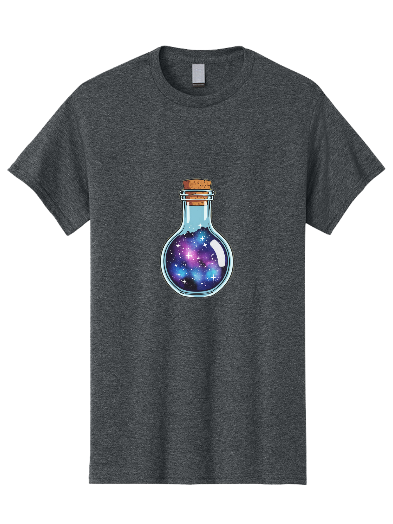 Galaxy-In-Bottle-13 Men'S Graphic Tee, 100% Cotton, Comfortable Casual Summer Wear, Machine Washable, Vintage Camera, Old Camera, Antique Camera, Black Camera, Classic Photography, Photography Equipment, Nostalgic Device, Film Camera, Baj024