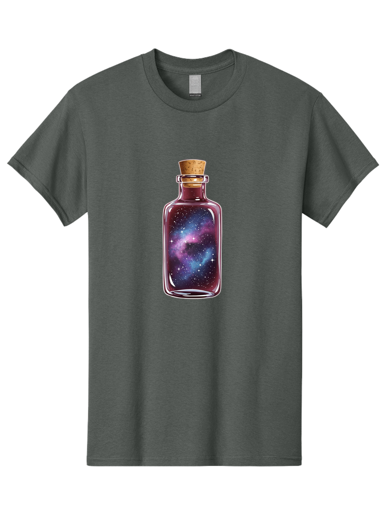 Galaxy-In-Bottle-14 Men'S Graphic Tee, 100% Cotton, Comfortable Casual Summer Wear, Machine Washable, Vintage Camera, Old Camera, Antique Camera, Black Camera, Classic Photography, Photography Equipment, Nostalgic Device, Film Camera, Baj025
