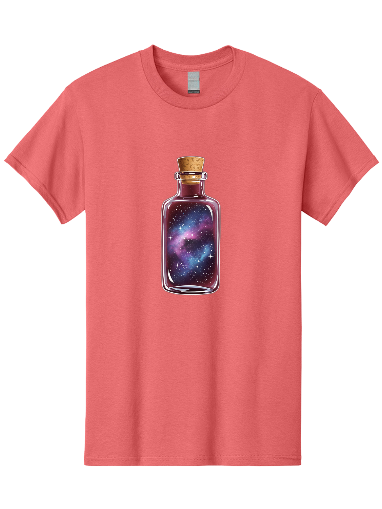 Galaxy-In-Bottle-14 Men'S Graphic Tee, 100% Cotton, Comfortable Casual Summer Wear, Machine Washable, Vintage Camera, Old Camera, Antique Camera, Black Camera, Classic Photography, Photography Equipment, Nostalgic Device, Film Camera, Baj025
