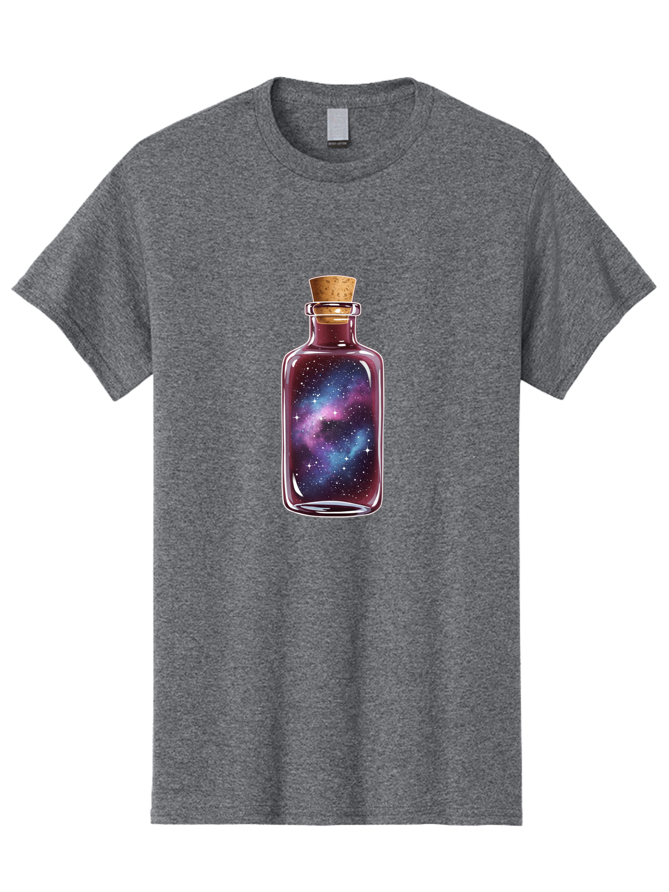 Galaxy-In-Bottle-14 Men'S Graphic Tee, 100% Cotton, Comfortable Casual Summer Wear, Machine Washable, Vintage Camera, Old Camera, Antique Camera, Black Camera, Classic Photography, Photography Equipment, Nostalgic Device, Film Camera, Baj025