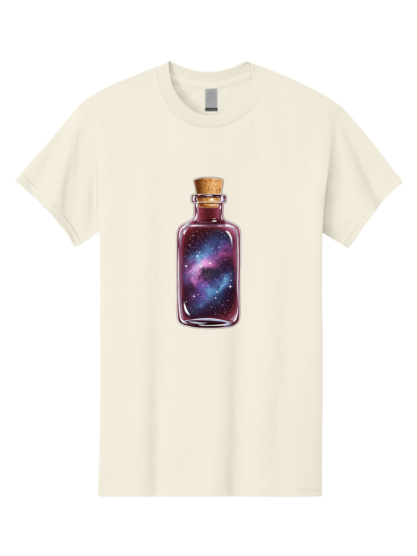 Galaxy-In-Bottle-14 Men'S Graphic Tee, 100% Cotton, Comfortable Casual Summer Wear, Machine Washable, Vintage Camera, Old Camera, Antique Camera, Black Camera, Classic Photography, Photography Equipment, Nostalgic Device, Film Camera, Baj025